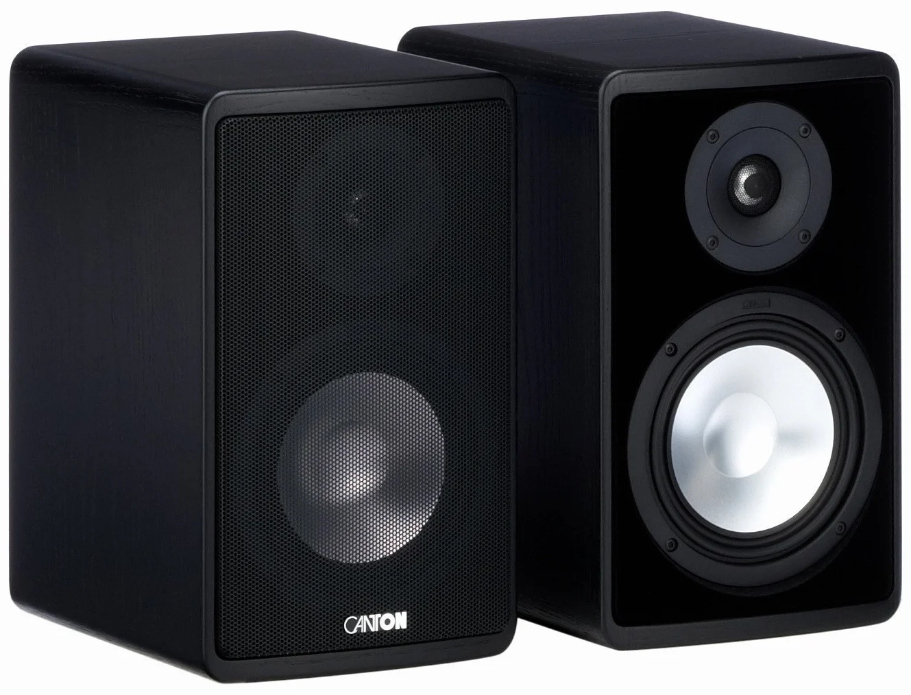 Canton Ergo 620 2-drożne głośniki regałowe Bassreflex (70/130 W) czarne (para)
