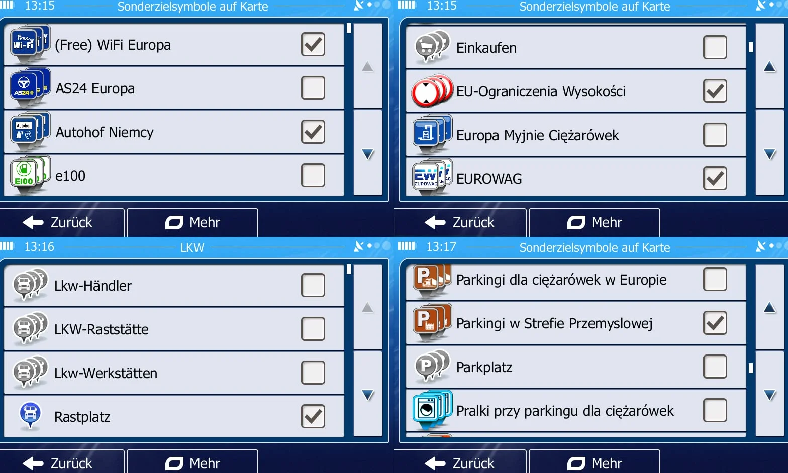 Nawigacja dla CIĘŻARÓWKI TIR iGO Primo GPS7014, Czarny