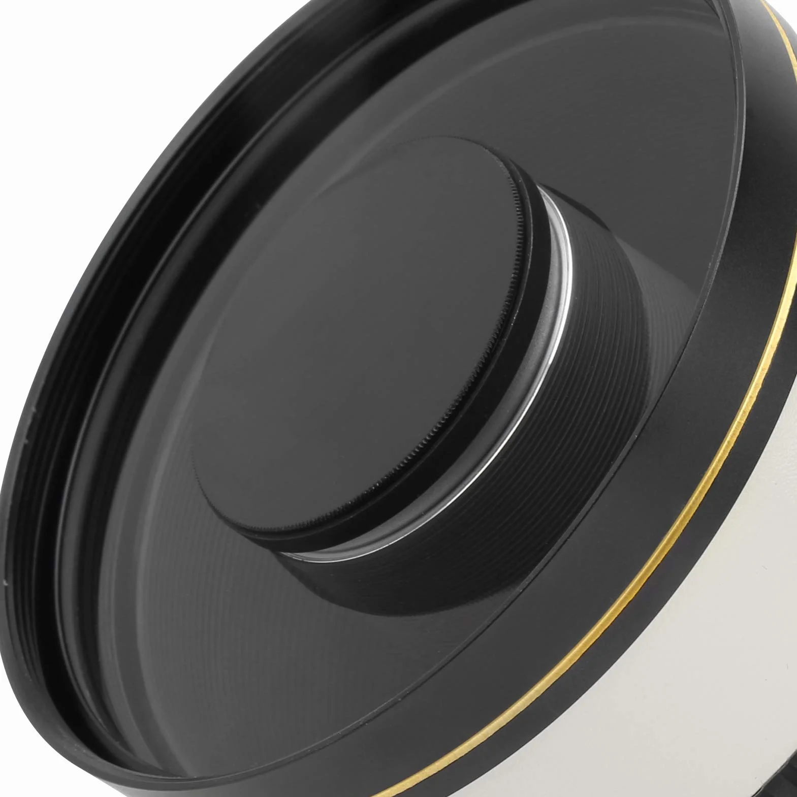 Teleobiektyw Lustrzany, Aluminiowa Obudowa Obiektywu Aparatu Prime do Mocowania EF (WHITE)