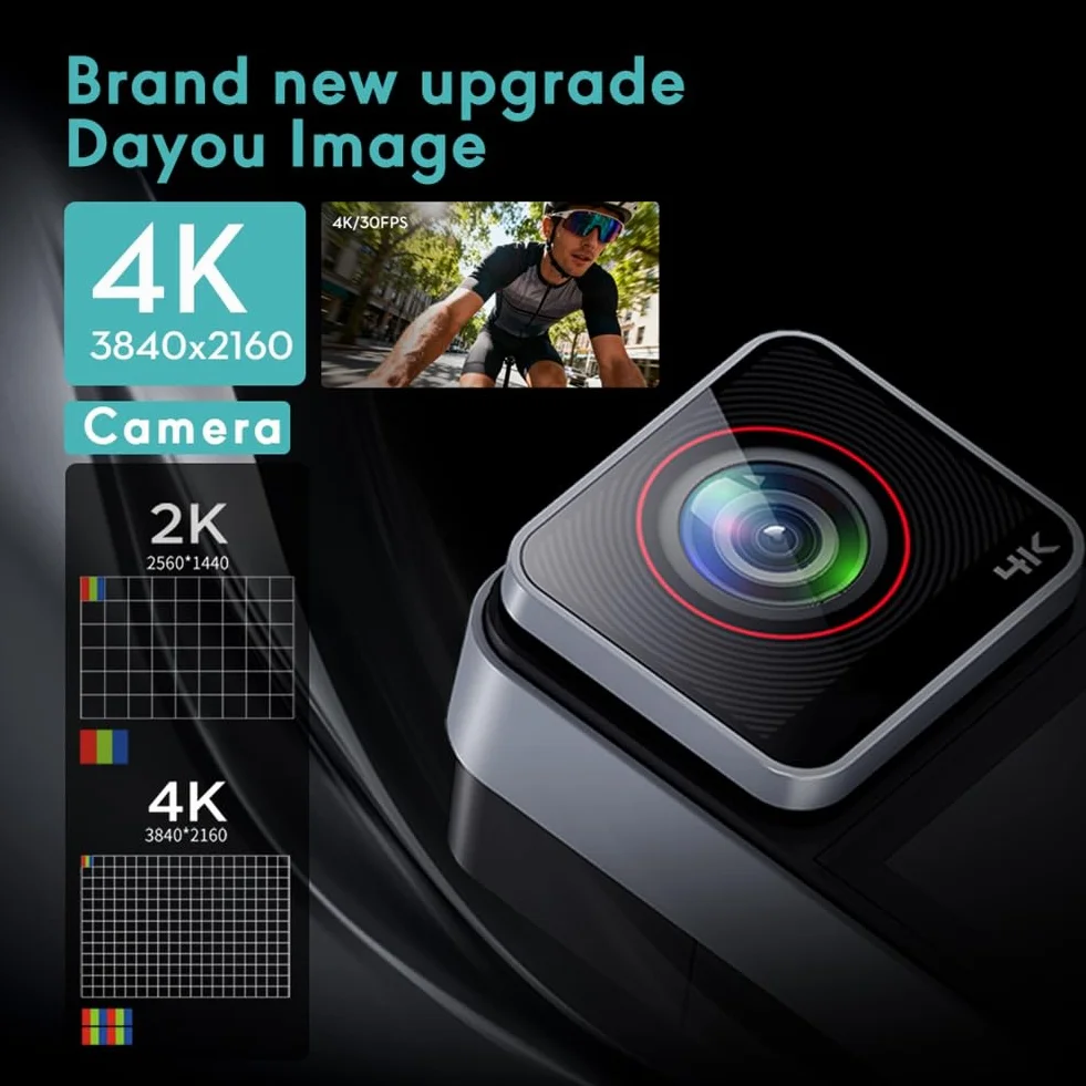 Kamera sportowa 4K 4K kamera sportowa kamera kciuka z wodoodporną obudową stabilizacja WiFi magnetyczna kamera motocyklowa na