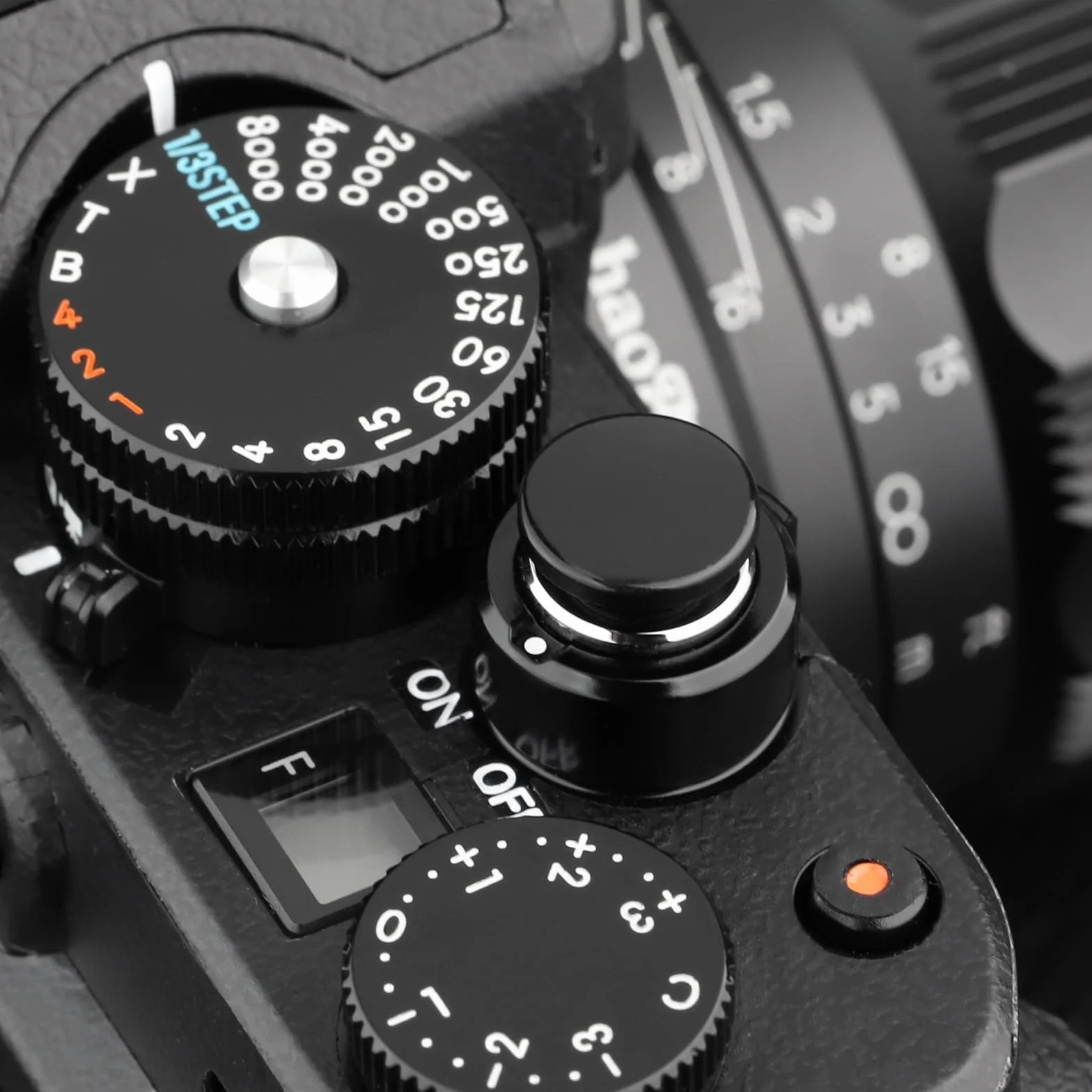 Haoge SRB-DB metalowy przycisk zwalniania migawki do Leica M8 M9 M10 M-E M-P M9-P M-A i Fujifilm X-E1 X-E2 X-E2S X-E3 X-T2 X-T3 X-T30 X-T20 X-Pro1 X-Pro2 XPRO3 X100 X100T X1100T 00S X1 00F X100V