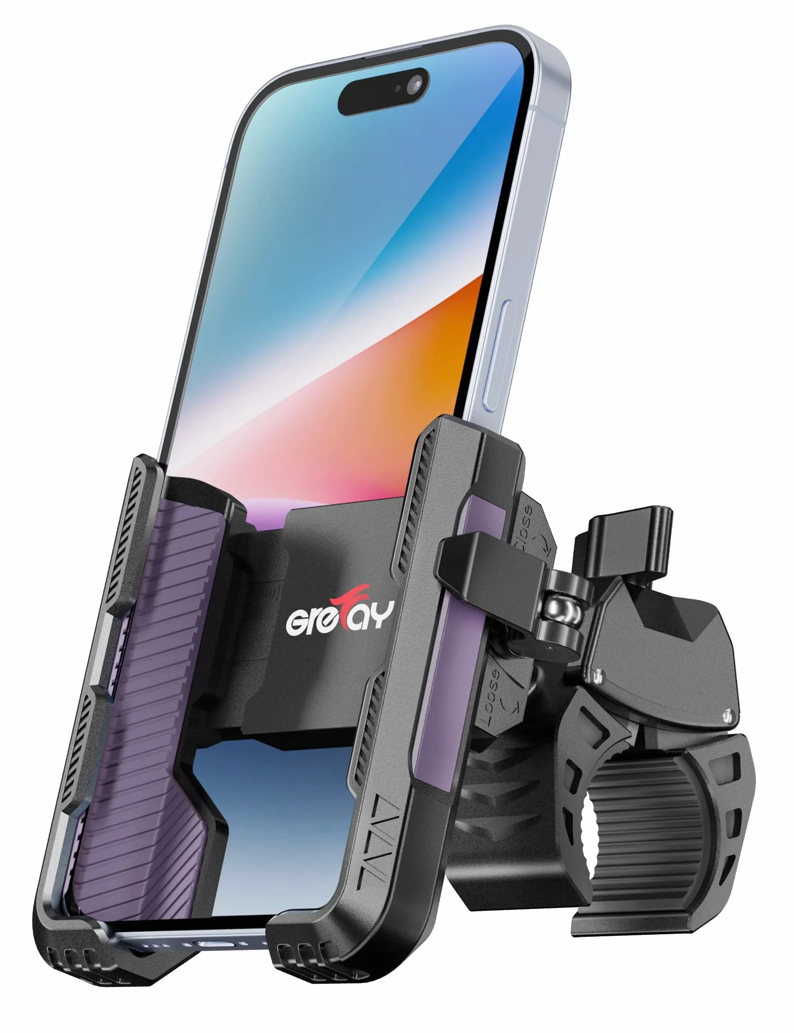 Grefay Uchwyt rowerowy na telefon komórkowy uniwersalny motocykl akcesoria PBH503X FL201X