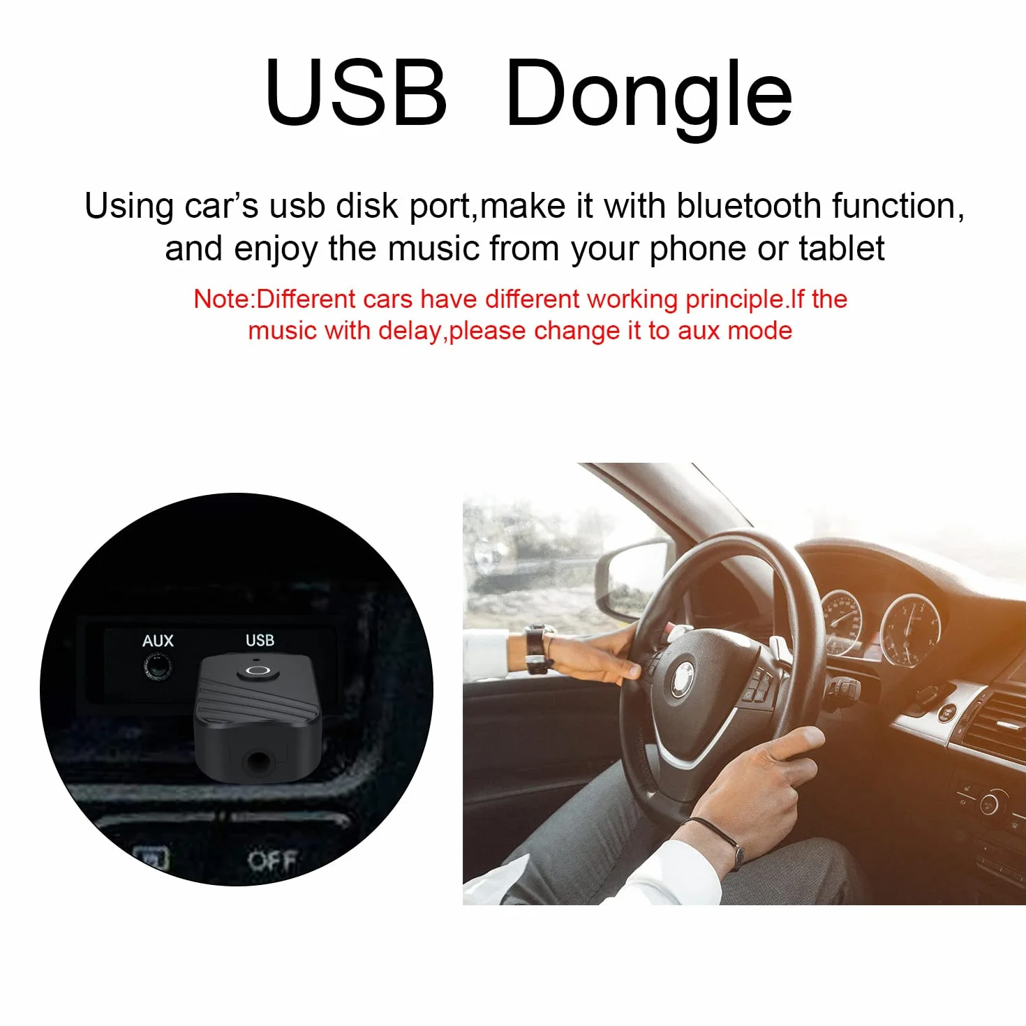 Adapter USB Bluetooth PC dongle BT5.0 do telewizora