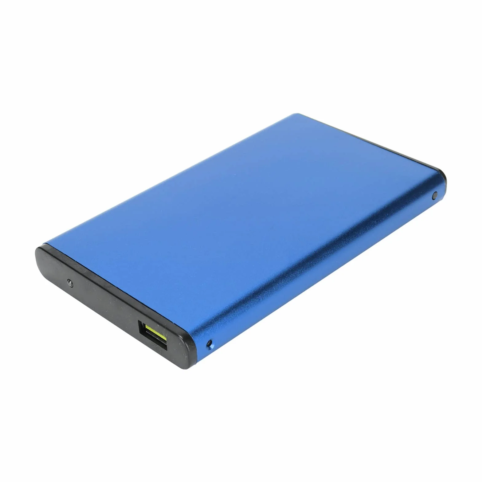 2,5-calowa obudowa HDD, USB 3.0 do SATA, pojemność 2TB, szybkość transmisji 5 Gb/s, przenośna antystatyczna obudowa dysku twardego obsługuje dyski twarde i dyski SSD serii SATa(Blue)