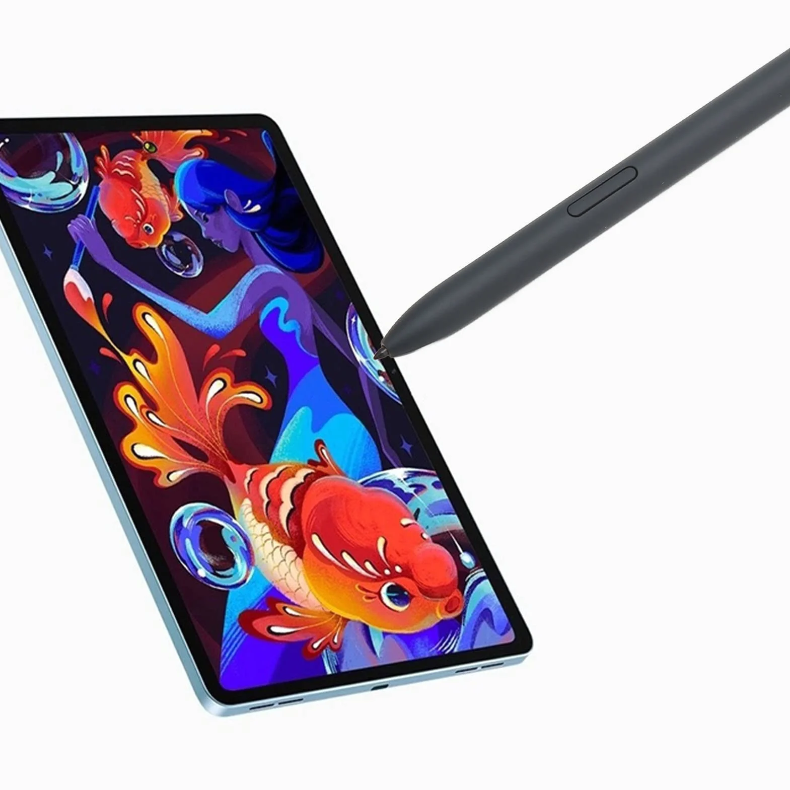 Rysik do Tab S6 Lite, rysik do tabletu z 5 wymiennymi końcówkami do Tab S6 Lite 10,4" SM-P610 SM-P615 (czarny)