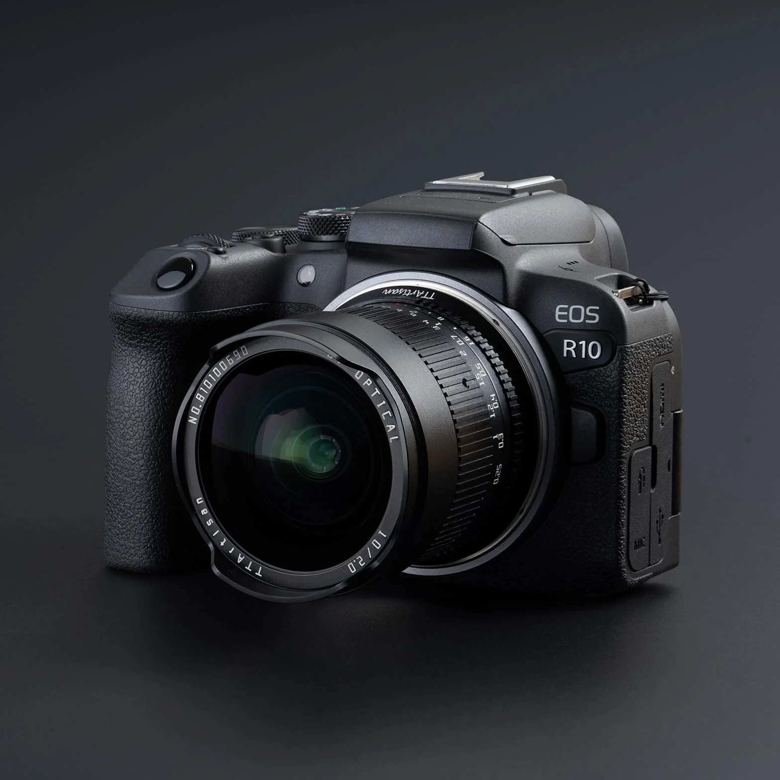 TTARTISAN 10 mm F2.0 APS-C ASPH. Ultra szerokokątny obiektyw aparatu ręcznego ustawiania ostrości przenośny obiektyw do montażu Canon RF