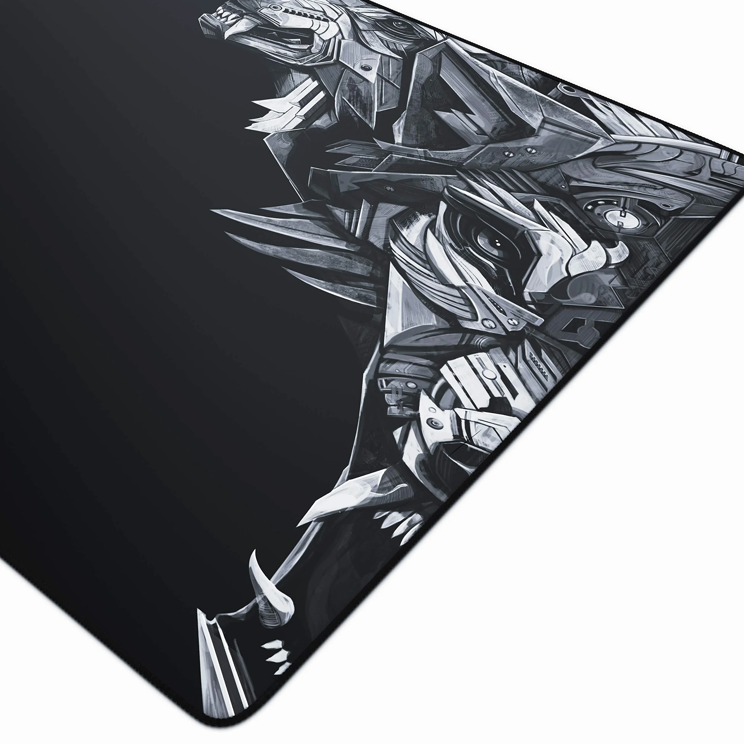 Csl-Computer 7223033689, Wielofunkcyjna Podkładka na Biurko, ‎1200 x 600 mm, Czarny/Szary