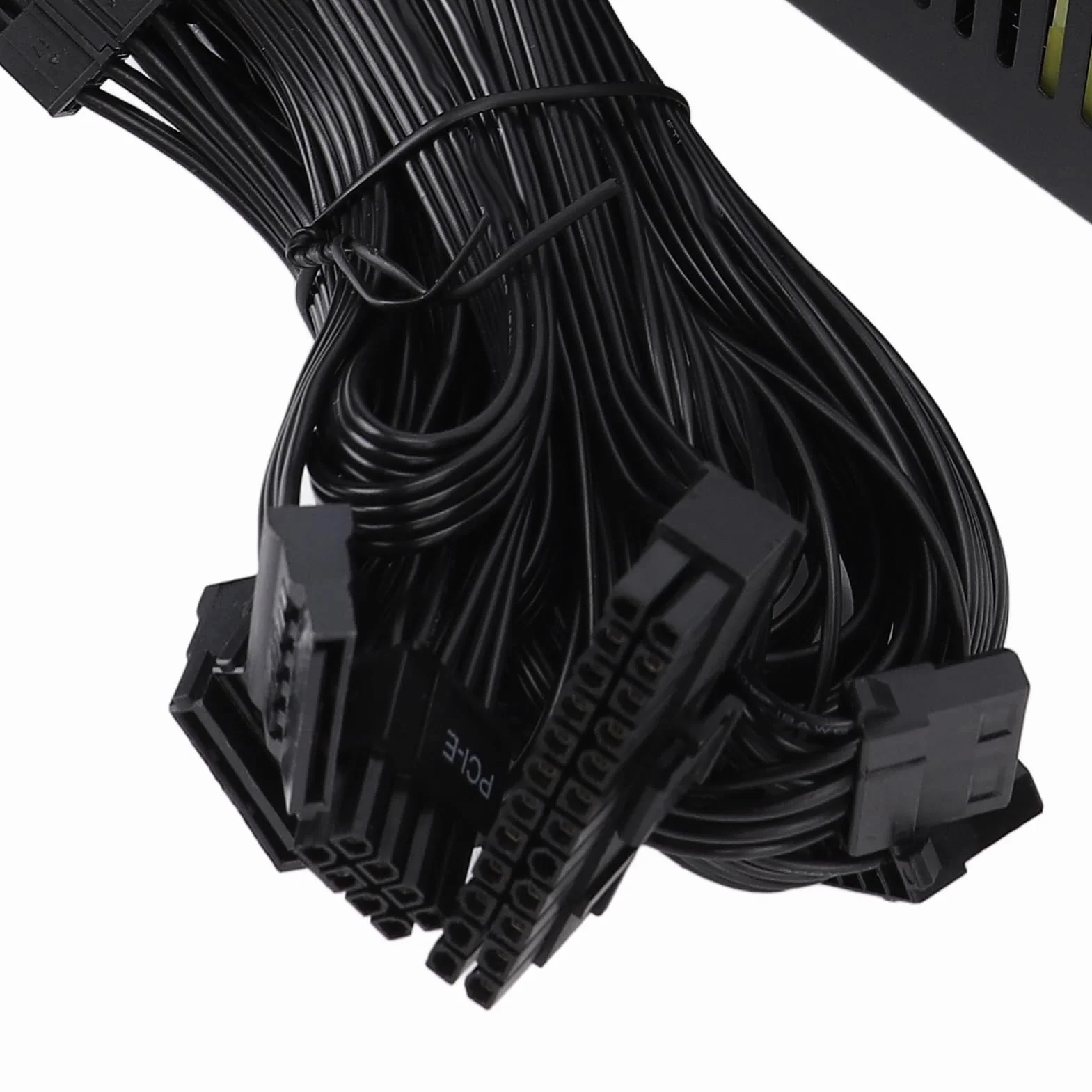 Fabater Wydajny Dwurdzeniowy Zasilacz Komputerowy o Mocy 600 W do Zasilacza do Gier z Systemem z Czarnym Wentylatorem Obudowy ATX Komputerów Stacjonarnych, Wentylator 12 Cm, materiał ze Stopu