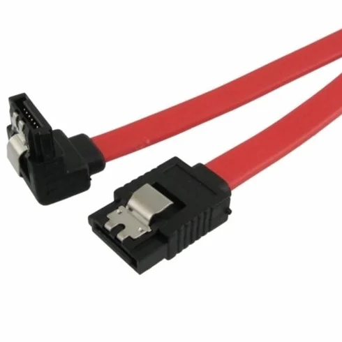 Kabel do transmisji danych SATA ze złączem kątowym - 18"