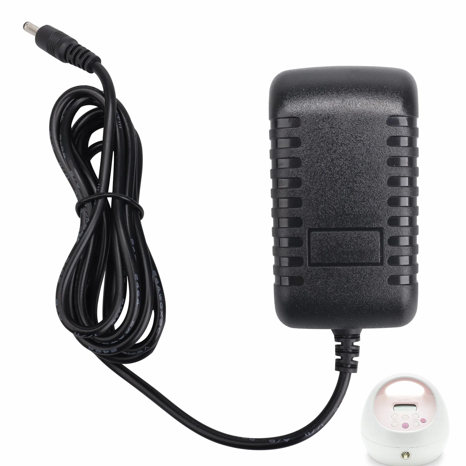 JIMACRO Ładowarka kompatybilna z laktatorem Spectra, kabel zasilający kompatybilny z Spectra S1 S1 Plus S2 S2 Plus S3 Pro SG Synergy Gold SPS100 SPS200 9 Plus, zasilacz 12 V 2 A