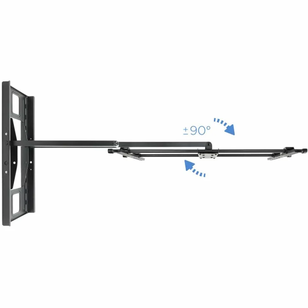 TOOQ LP4380XL-B uchwyt ścienny do ekranów o przekątnej 109 cm (43 – 80 cali), szerokokątny, maks. 50 kg, wysuwane ramię, czarny