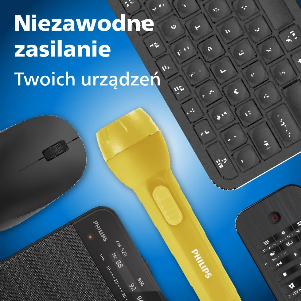 Philips Ultra baterie alkaliczne AAA – niezawodne do pilotów, zabawek i małych gadżetów, 40 sztuk