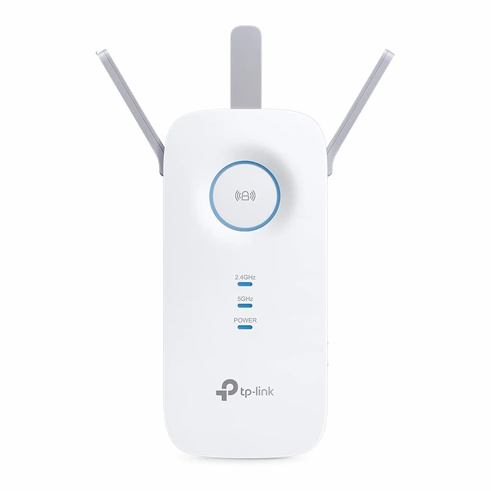 TP-Link Siatka WiFi Repeater (RE550), AC1900 wzmacniacz WiFi & Tp-Link Archer T3U Plus Adapter Usb Wlan, Czarny, 1300Mbps