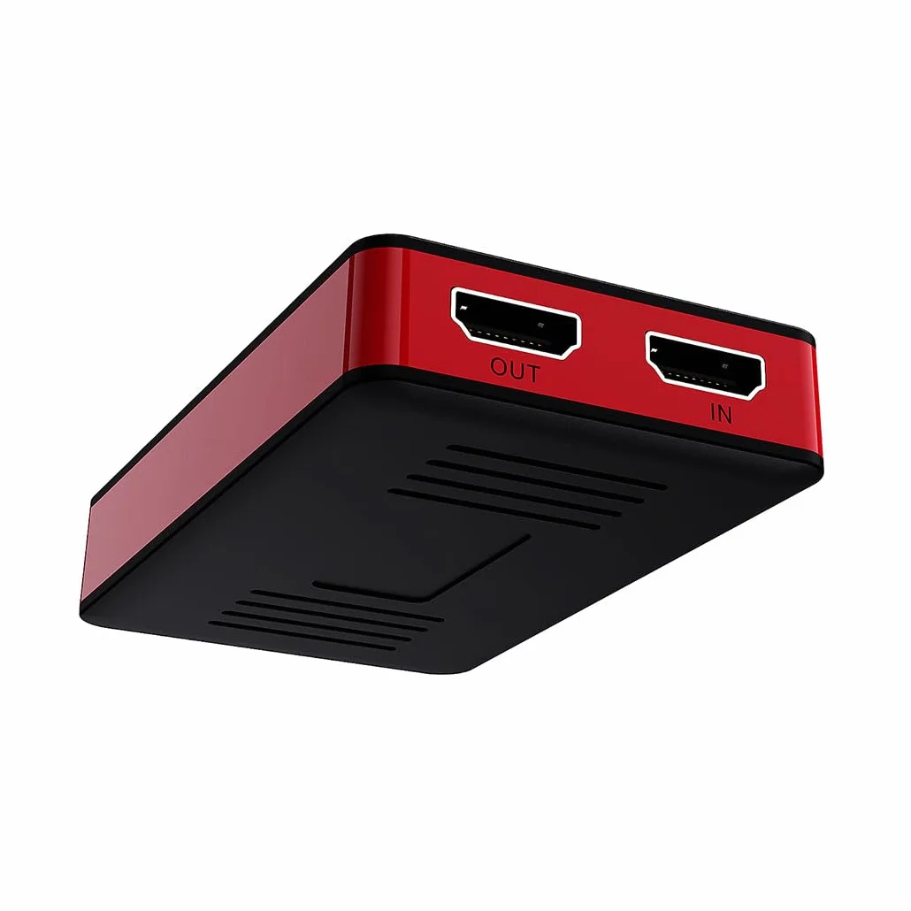 Karta przechwytująca HDMI Y&H 4K30 1080p60, USB 3.2 Gen 1 typu C i USB-A, brak opóźnień przejście sygnału, wejście liniowe 3,5 mm, wtyczka do PS5/Xbox//DSLR/iPad Pro/Mac/Windows/OBS, kieszeń