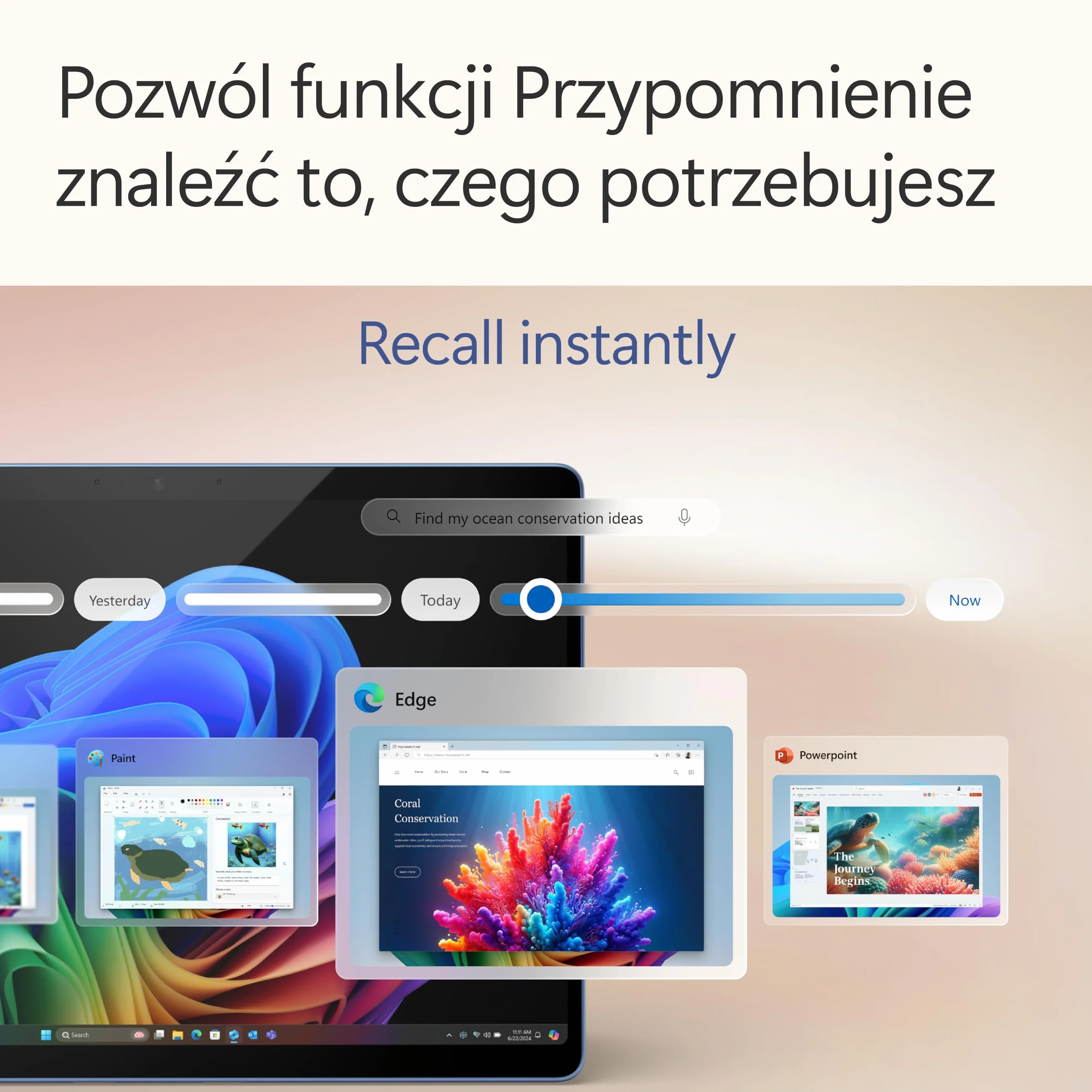 Microsoft Surface Pro | Copilot+ PC | 13-calowy ekran dotykowy | Snapdragon® X Plus (10 rdzeni) | 16 GB pamięci RAM | 256 GB SSD | najnowszy model, 11. edycja | platyna
