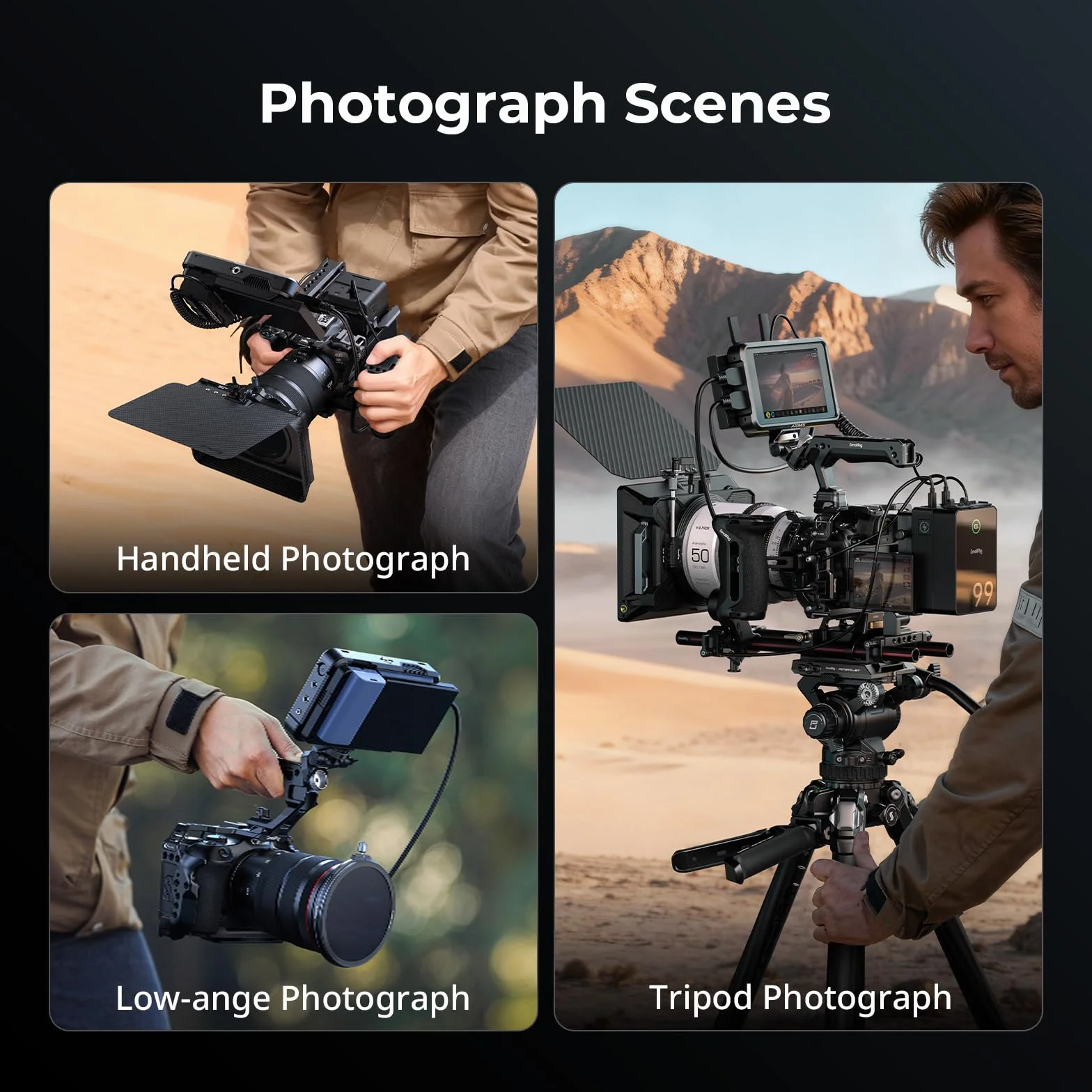 SMALLRIG R6 Mark III zestaw klatki na aparat Canon R6 Mark II z górnym uchwytem, bocznym uchwytem i zaciskiem kablowym, podwójne szyny NATO HawkLock, szybka płytka do Arca, obsługa fotografowania z