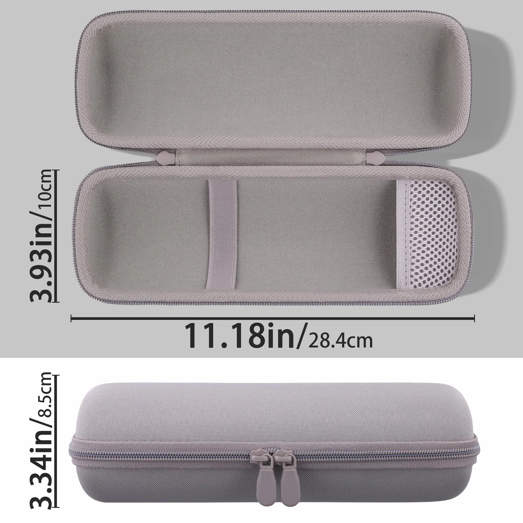 co2CREA Twarde etui podróżne na bezprzewodowy głośnik Bluetooth Pill, by Dr. Dre Pill, wodoodporny futerał do przenoszenia głośnika z paskiem zabezpieczającym (tylko etui, bez głośnika)