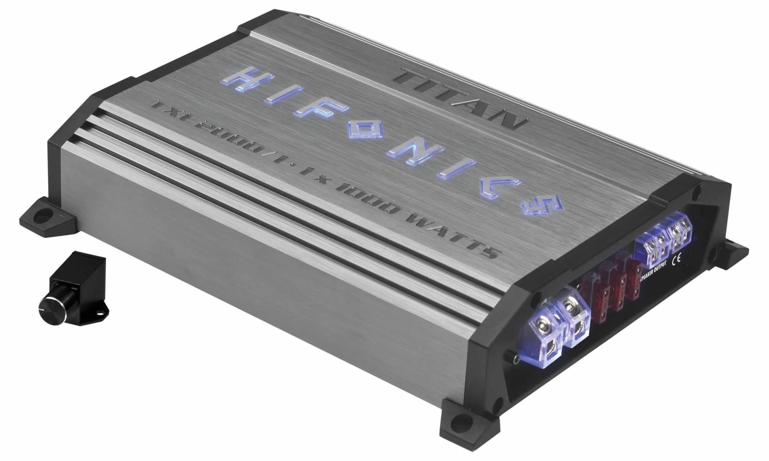 HiFonics TXE 2000/1 1-kanałowy wzmacniacz klasy D o mocy 1000 W RMS