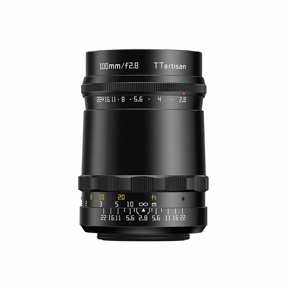 TTARTISAN 100 mm f2.8 Bubble Bokeh obiektyw pełnoklatkowy do M42 Mount, 100 mm f/2.8, ręczna ostrość, obiektyw do aparatu M42 Mount