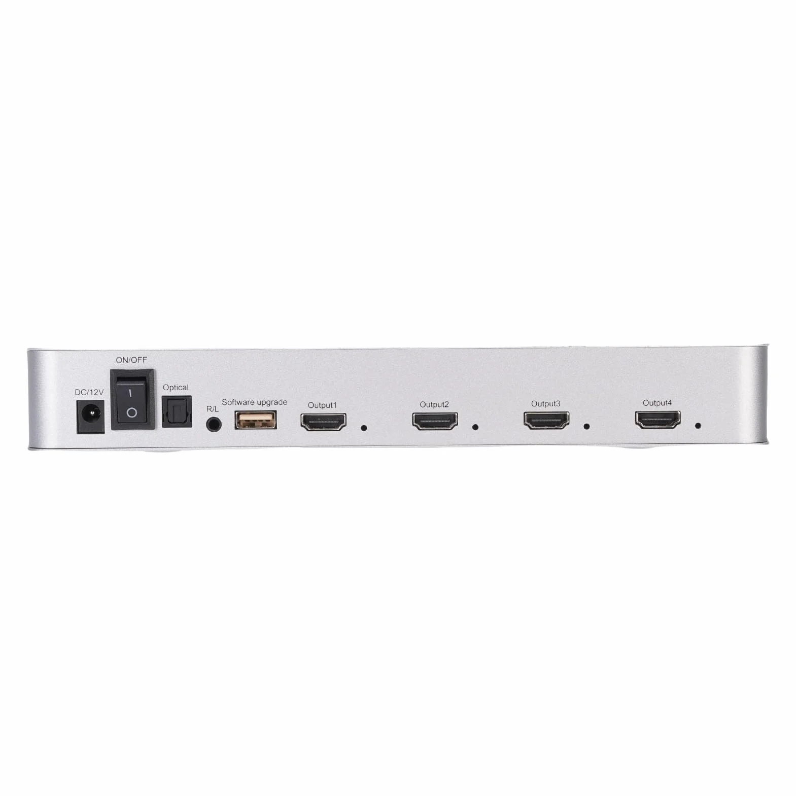 Matybobe Rozgałęźnik 4K Multiviewer Interfejs Multimedialny HD 60 Hz Punkt do Punktu Multi Viewer do Kina Domowego (Wtyczka UE)