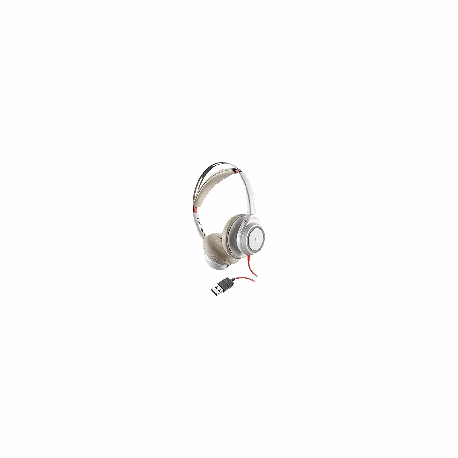 Plantronics Zestaw słuchawkowy Blackwire C7225 binaural/Stereo USB ANC, biały