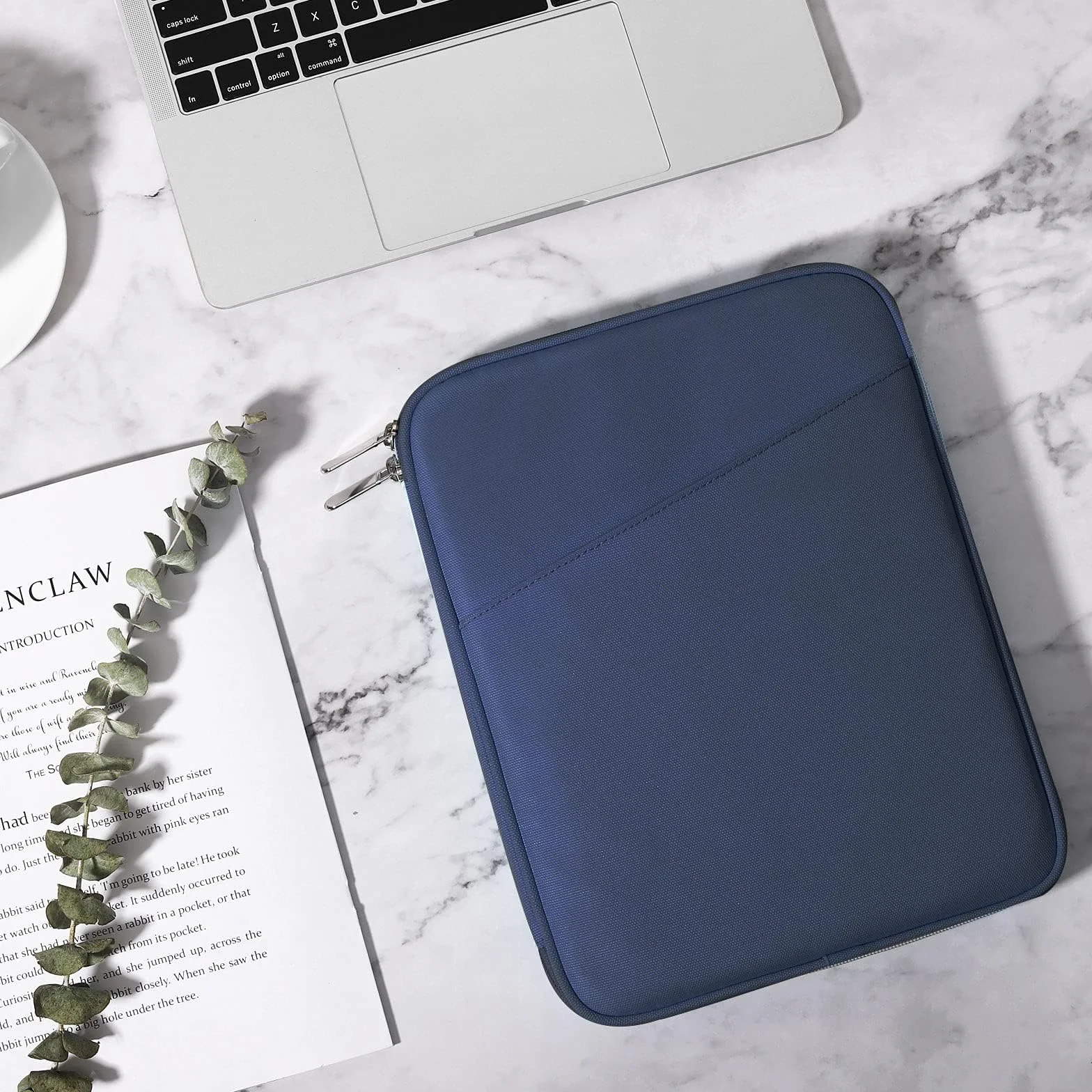 TiMOVO 8-9 Inch Tablet Sleeve Case for All-New iPad Mini 7 (A17 Pro, 2024), iPad Mini 6 (8.3-Inch, 2021), iPad Mini 5/4/3/2/1, Portable Protective Pouch Bag for iPad Mini, Indigo