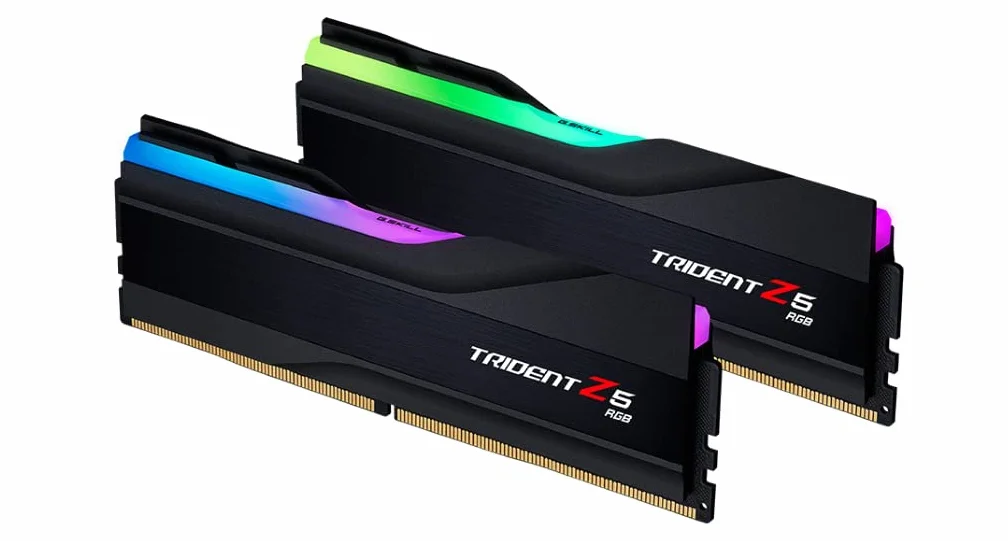 32GB G.Skill DDR5 Trident Z5 RGB 5600MHz CL36 1.20V Dual Channel Kit 2x 16GB Black