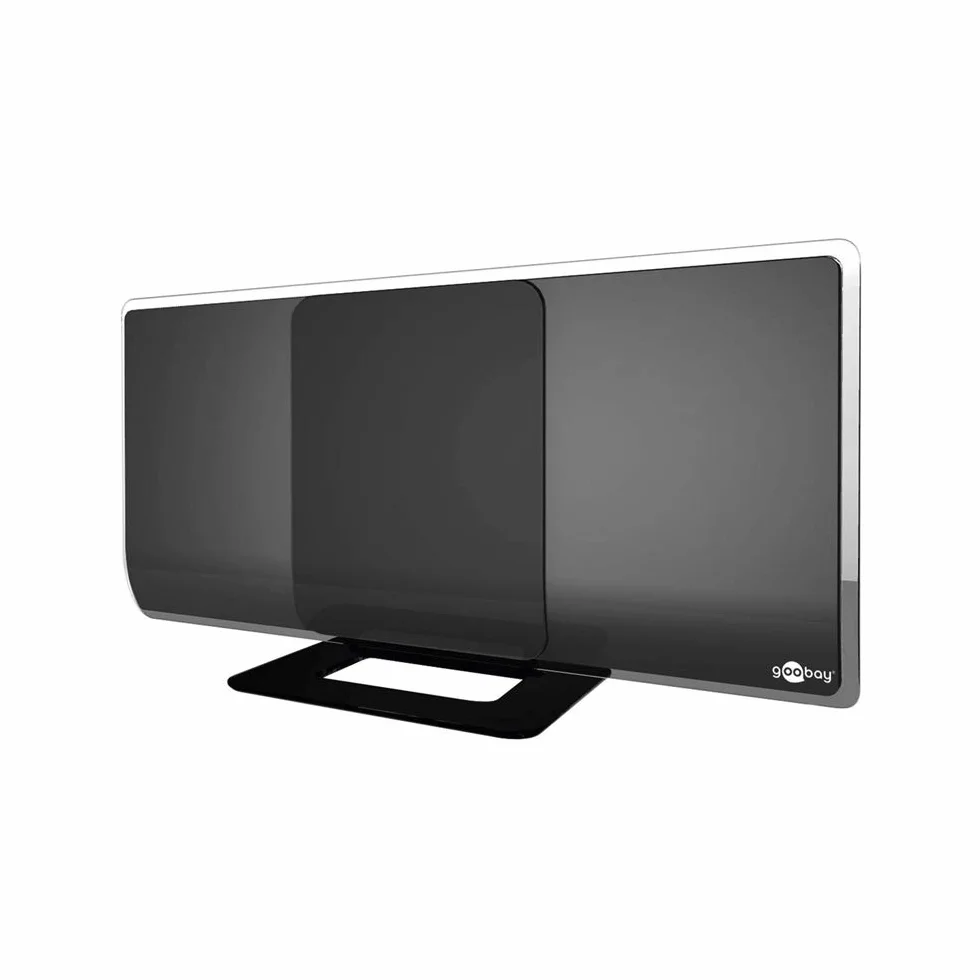 Goobay 67179 Aktywna antena pokojowa Full HD DVB-T z filtrem LTE/4G