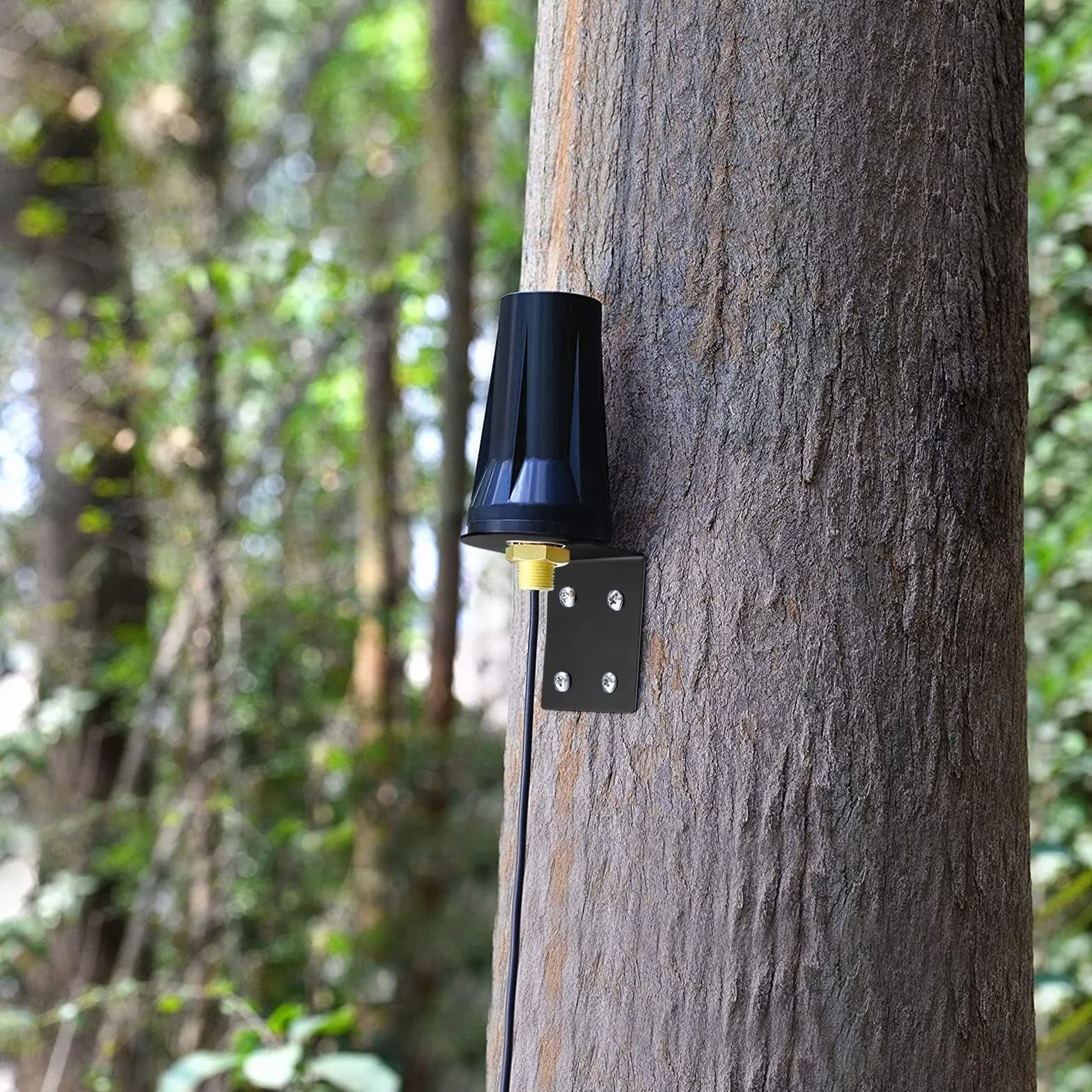 Bingfu Zewnętrzna antena 4G LTE do montażu na ścianie wodoodporna antena SMA męska 5dBi kompatybilna z Vodafone EE O2 Three 4G LTE Router Gateway Modem Router Gateway Trail Camera