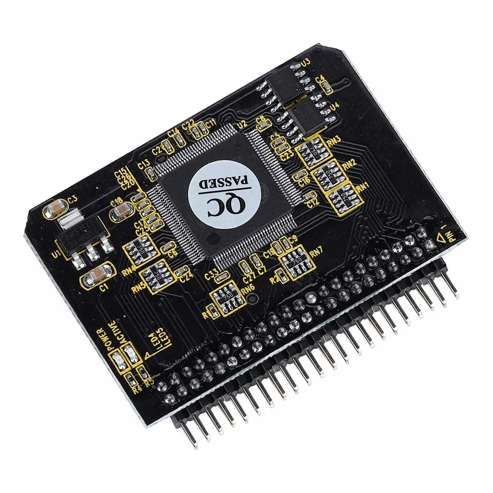44-pinowy męski adapter karty IDE do SD, adapter SD na IDE SD/SDHC/SDXC/MMC