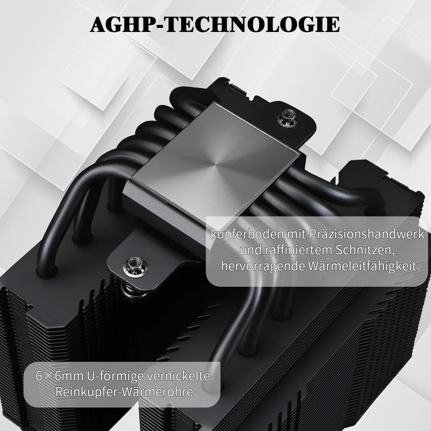 Thermalright Peerless Assassin 120 MINI Black CPU, 6 Heat Pipes AGHP, z wentylatorem 120 mm PWM, prędkość 1500 obr./min, do AMD: AM4/AM5/Intel LGA 1851/1700/1150/1151/1200/2011, chłodnica PC