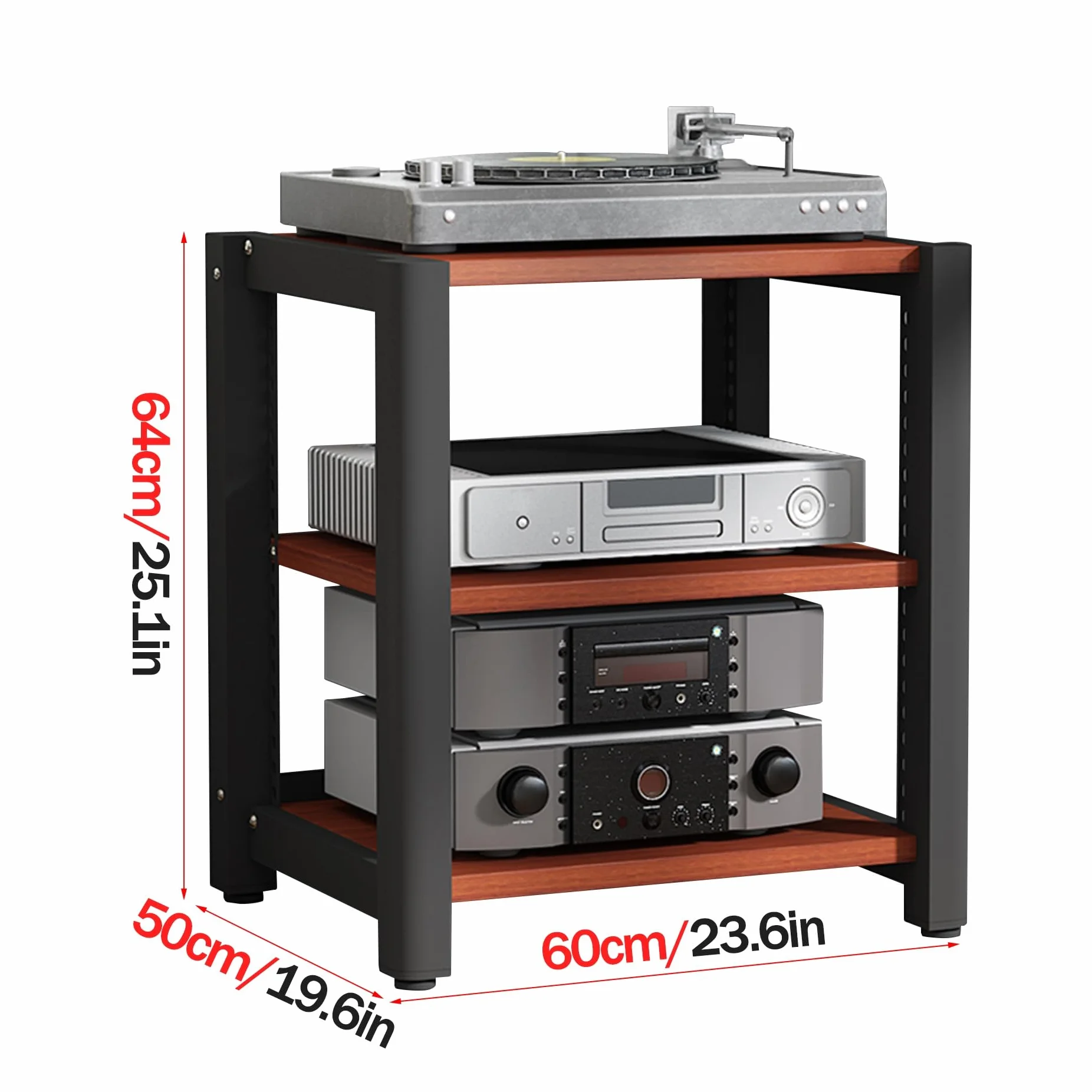 Stojak AV, 2/3/4/5-poziomowy stojak, stojaki na konsole do gier wideo, regały wideo, stojaki na płyty DVD HiFi, stojak na wieżę, drewniany stojak, stojak na gramofony, akcesoria do projektorów/TV (Te)