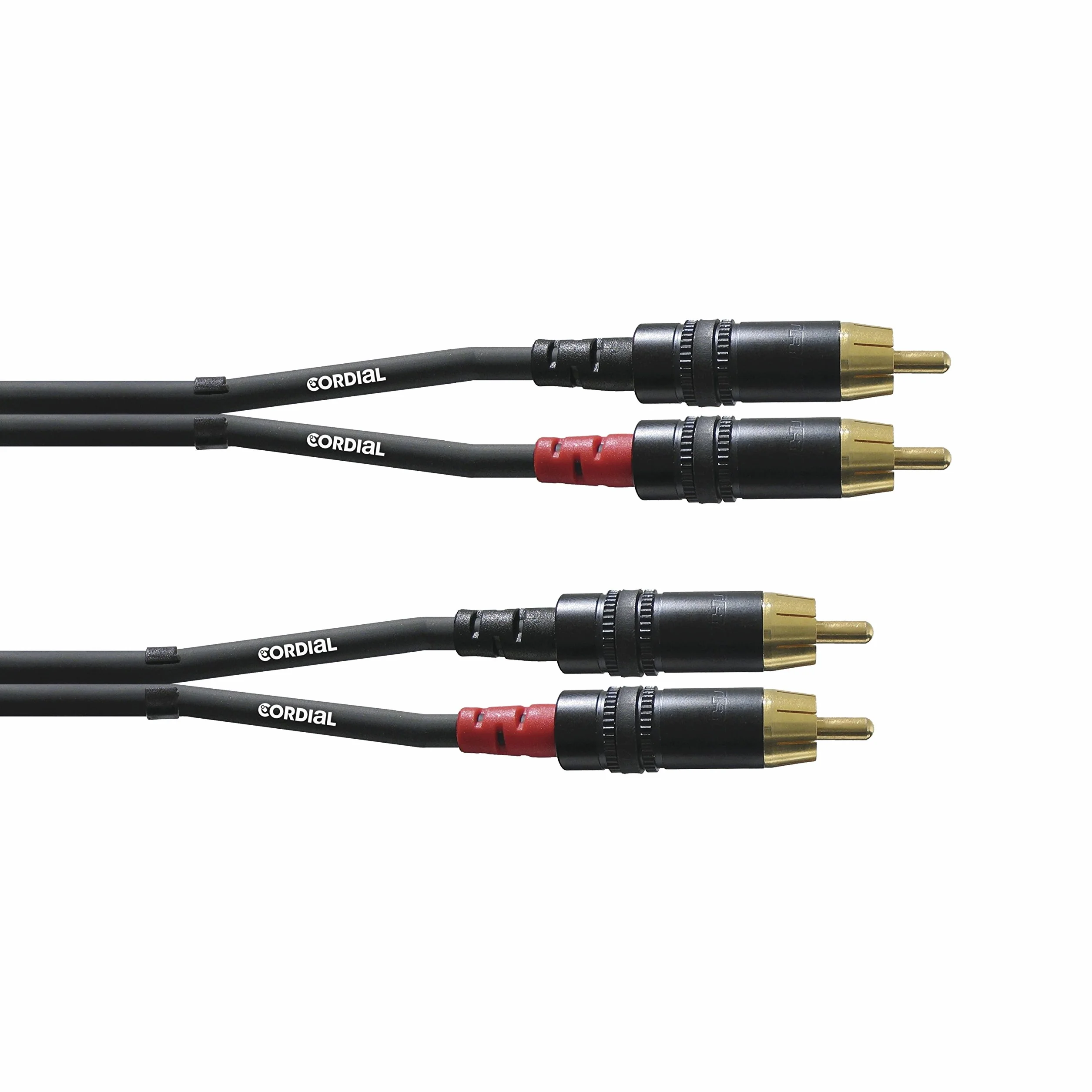 Cordial CFU 0.6 CC/Cinch Cable 0,6 m Rean - Kabel audio