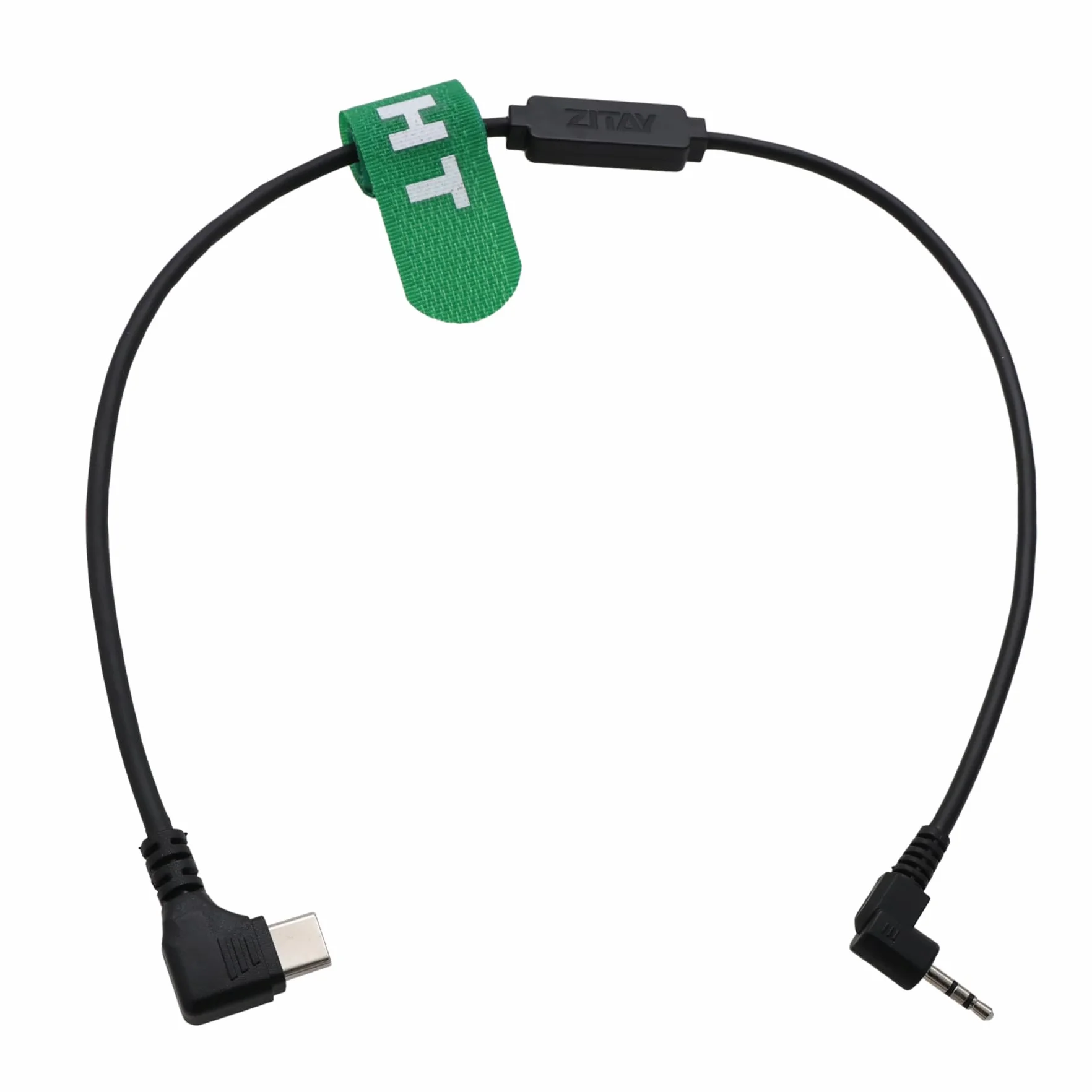 HangTon Kabel sterujący do nagrywania DJI RS2/3/4 Pro, Focus Pro Grip do Sony CineAltaB FX9 FX6, Canon C80, BMD URSA Mini Pro, Panasonic EVA1 BGH1, Z CAM, USB-C do LANC 2,5 mm, 30 cm