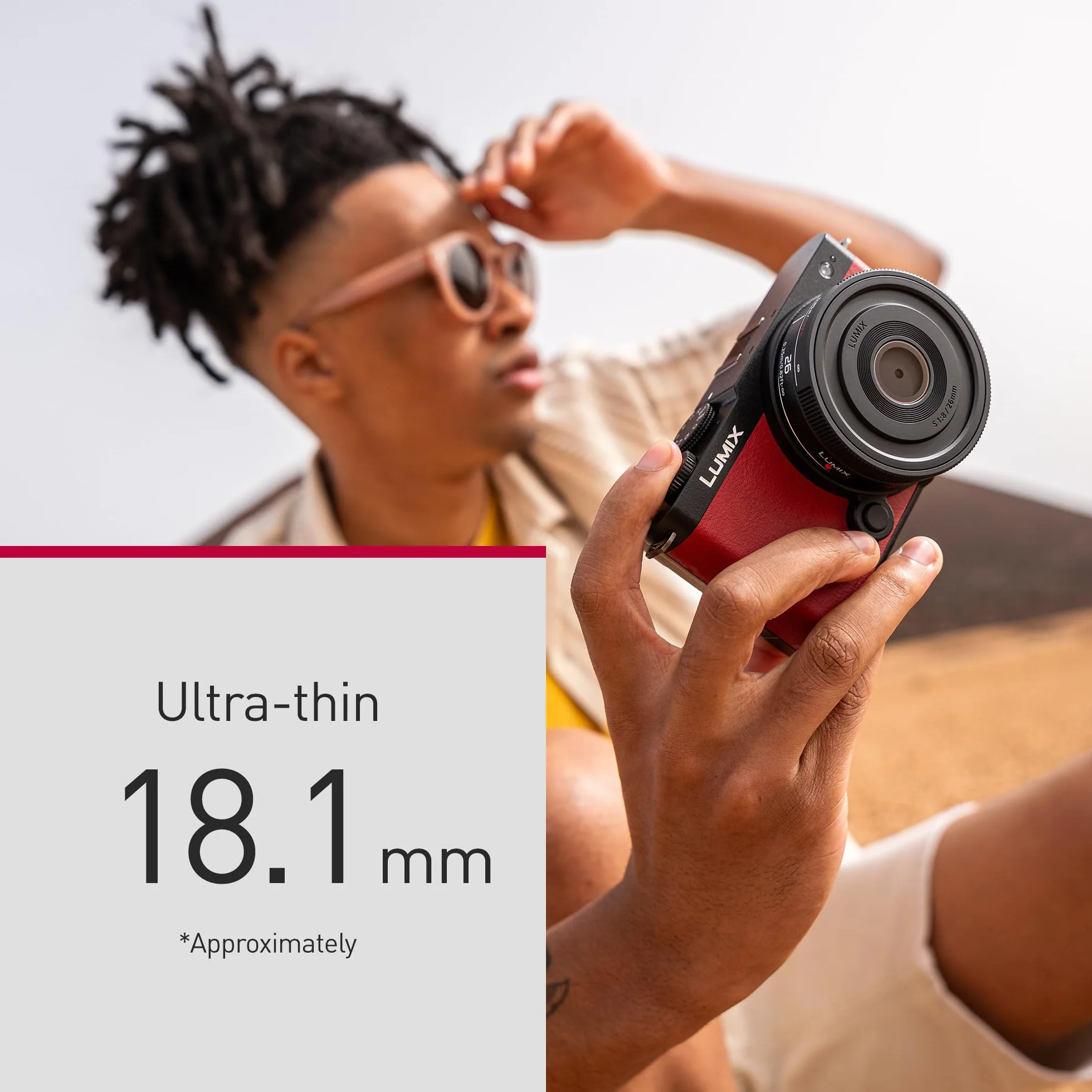 PANASONIC Objectif Lumix S 26mm f/8 Pancake