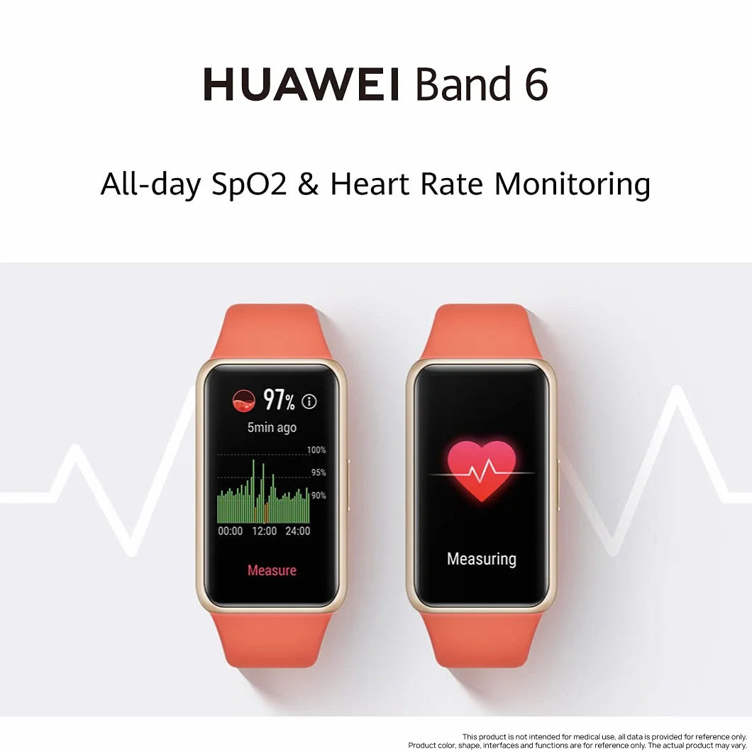 HUAWEI Band 6 - Fitness Tracker, czarny
