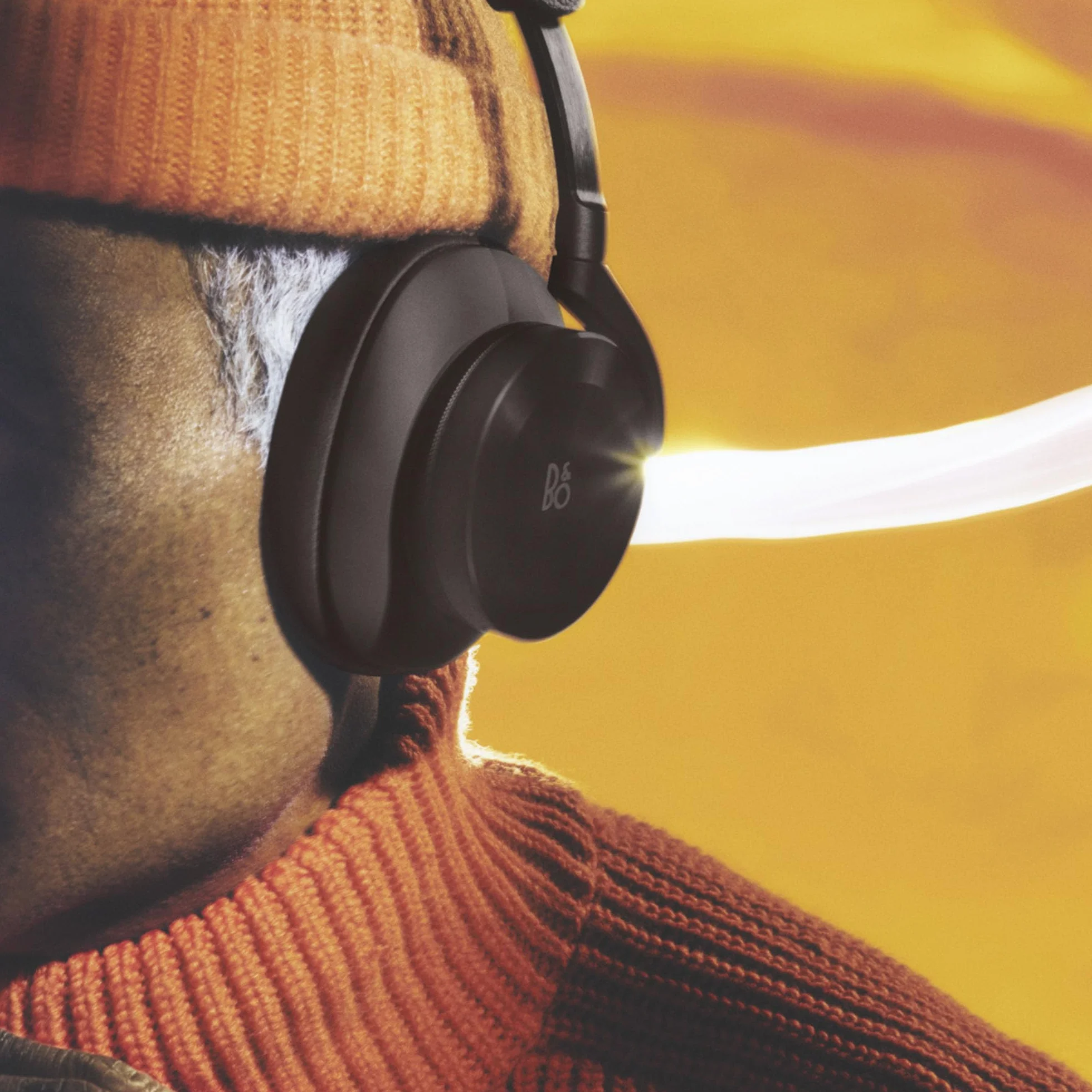 Bang & Olufsen Beoplay H95 1266115 Słuchawki Bezprzewodowe, Brązowy, 38 h | Słuchawki Bluetooth, aktywna redukcja szumów (ANC), 50 godzin autonomii, 6 mikrofonów, w zestawie etui transportowe