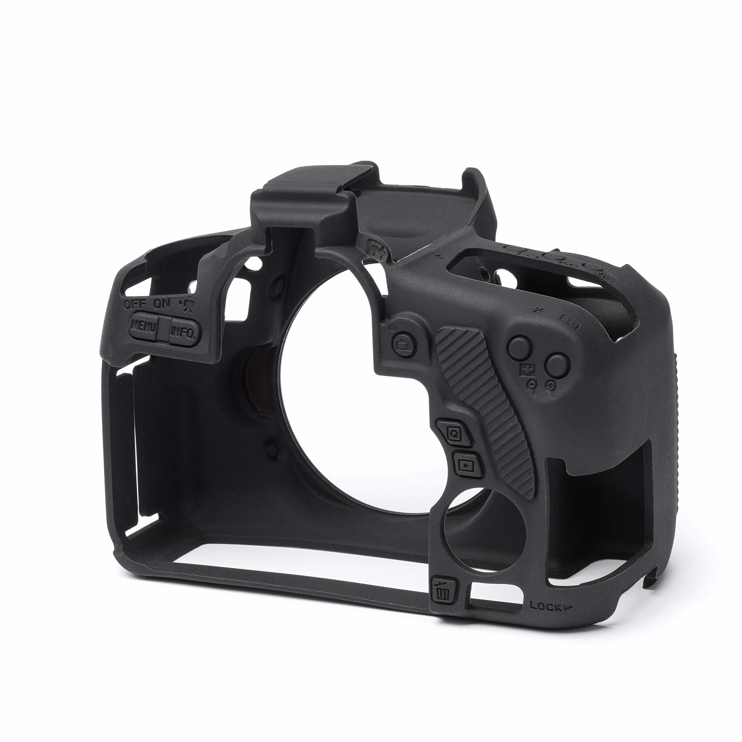 EasyCover Silikonowe etui ochronne na aparat Canon EOS 760D - czarny