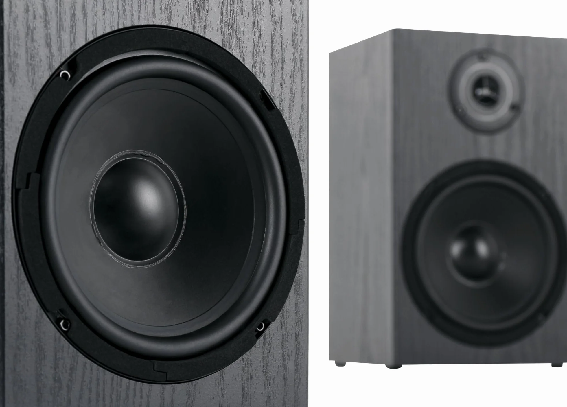 McGrey BSS-265 BK 6,5" głośniki HiFi, 1 para głośników, 40 W (RMS), system 2-drożny, również do montażu na ścianie, kolor czarny