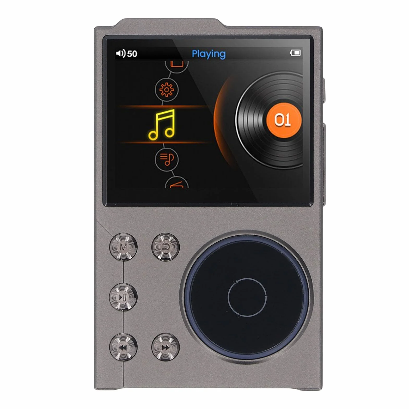 Odtwarzacz MP3 HiFi z Bluetooth 5.3 - Przenośny Cyfrowy Odtwarzacz Muzyki, Bezstratny Cyfrowy Odtwarzacz Muzyki DSD o Wysokiej Rozdzielczości, Przenośny Odtwarzacz MP3