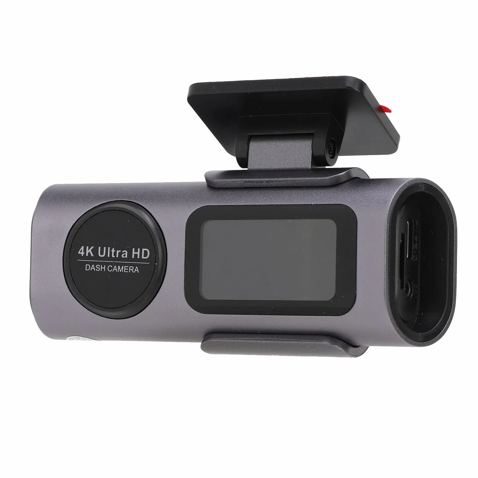 Przednia kamera samochodowa 4K z tyłu 1080P Podwójny rejestrator jazdy do samochodu - czujnik G, tryb parkowania, kontrola aplikacji Wi-Fi, noktowizor, nagrywanie w pętli