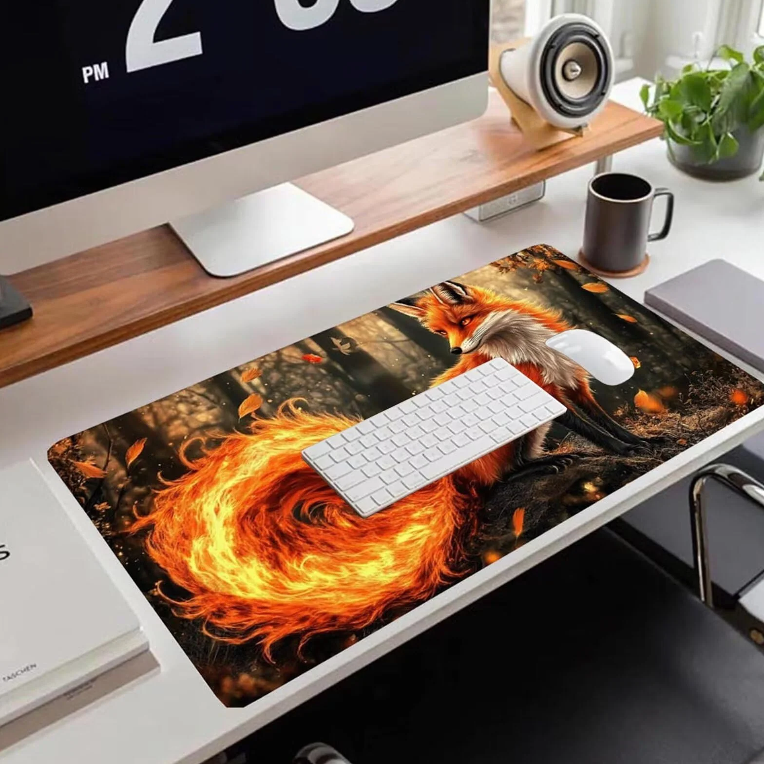 Gamingowa podkładka pod mysz 1200 x 600 x 3 mm, XXL, wodoszczelna, odporna na ścieranie, z przyszytymi krawędziami, podkładka na biurko, poprawia prędkość i precyzję, do komputera, laptopa, komputera