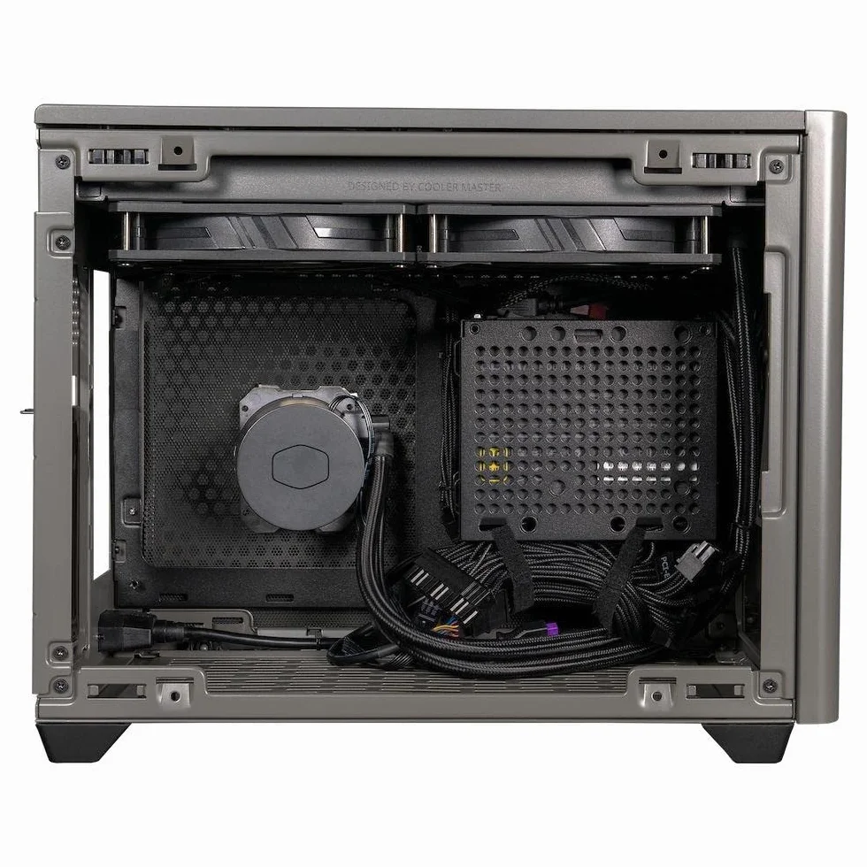 Cooler Master Masterbox NR200P-MCNN85-SL0 Obudowa PC, Szary/Czarny, 850 W