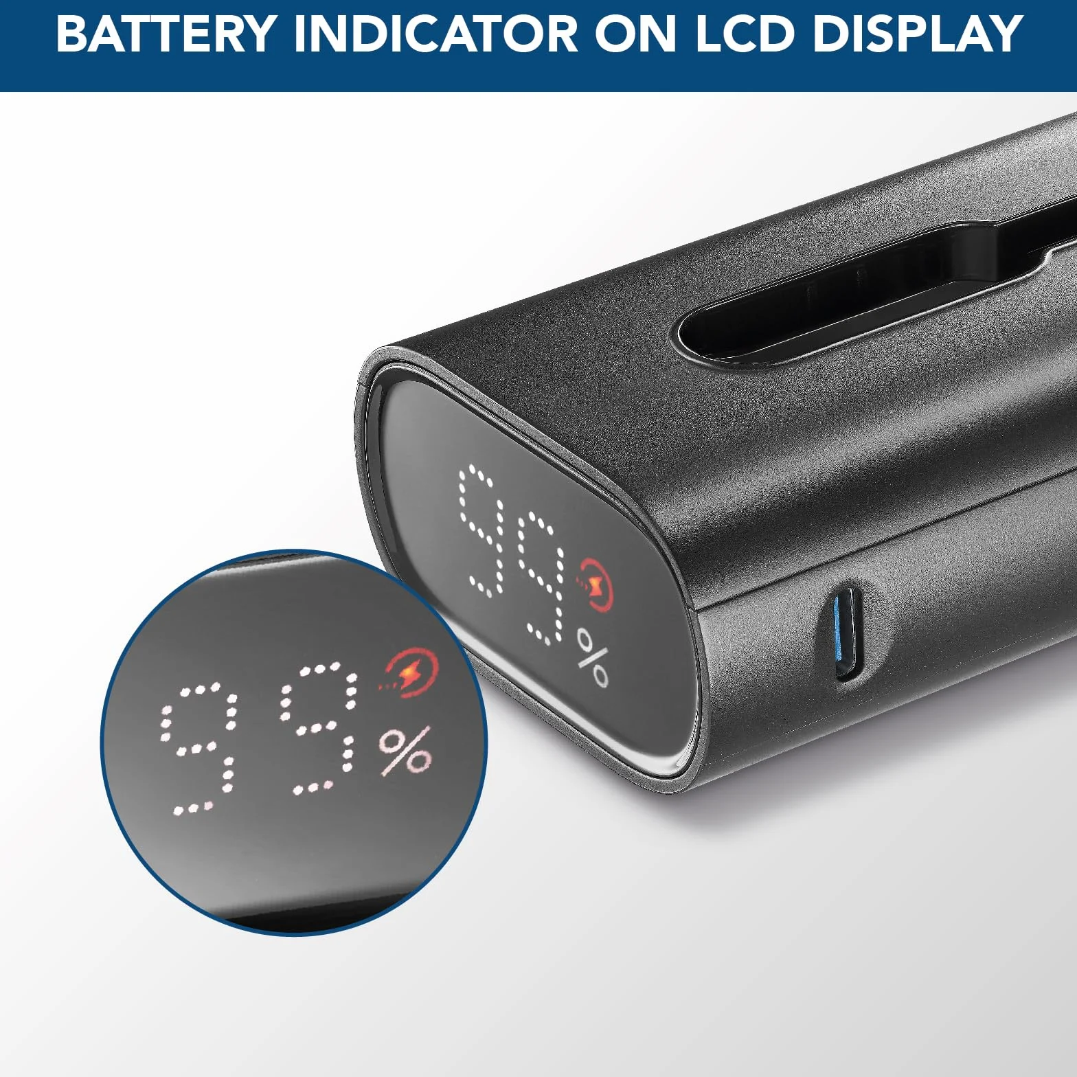 Cellularline Lin-C - Powerbank 10000 mAh - wbudowany kabel USB-C - USB-C port IN/OUT 20 W PD - czarny