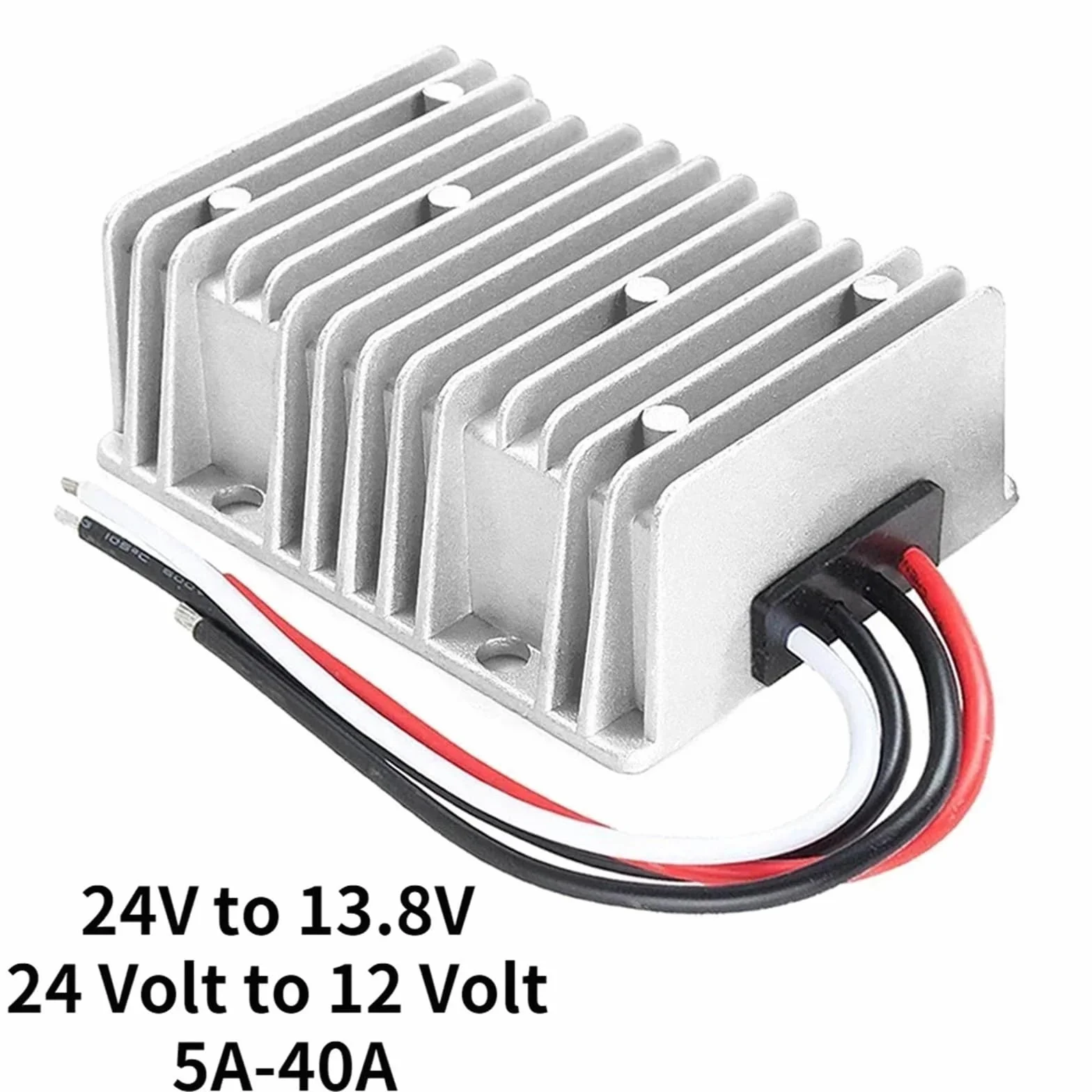 Przetwornica napięcia, 24 V na 12 V, 40 A, 24 V na 13,8 V, 30 A, 20 A, 15 A, 10 A, 8 A, 5 A, przetwornica napięcia, konwerter DC DC, regulator Step-Down Buck (24 V na 12 V, 8 A), 1 sztuka