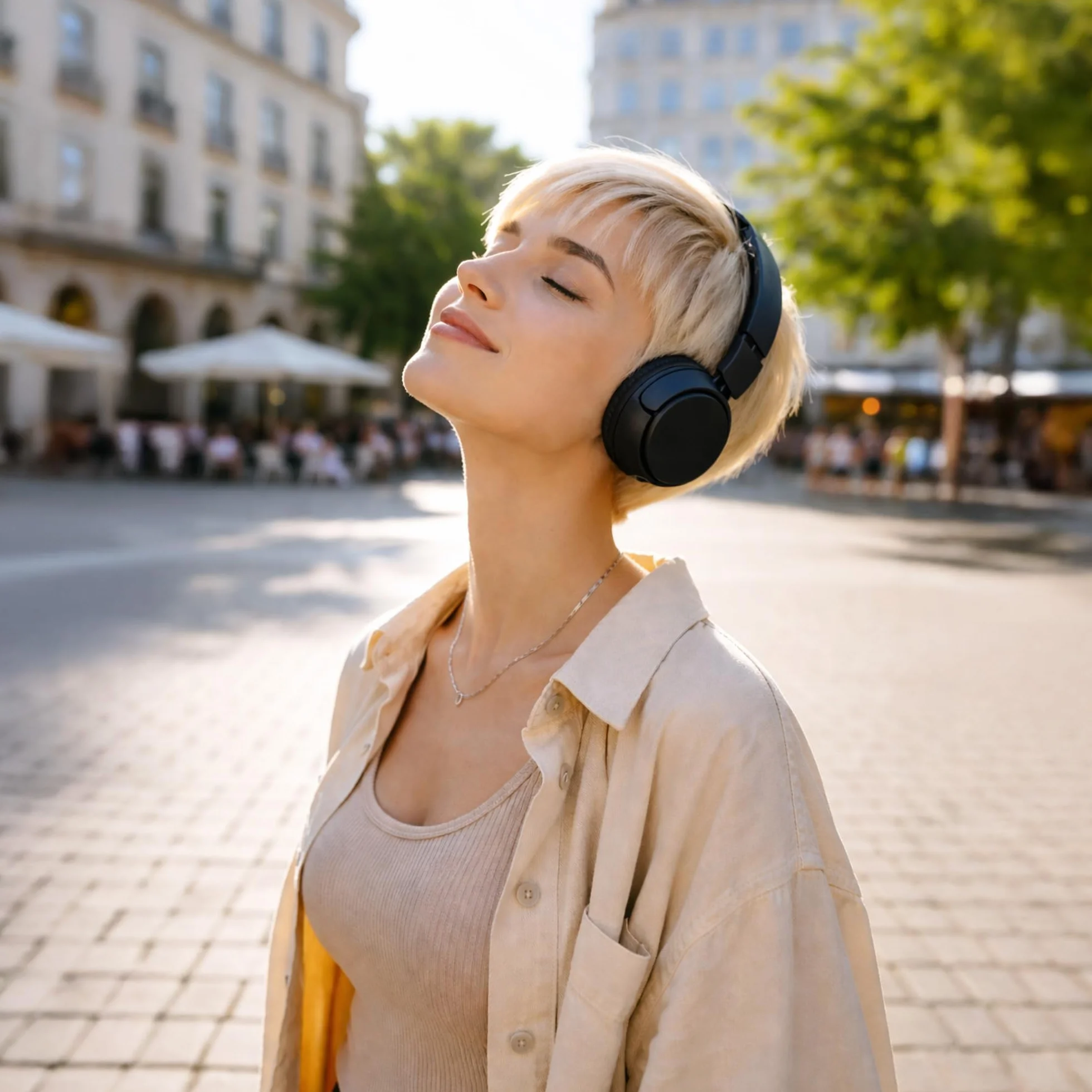 kwmobile Nauszniki kompatybilne z AudioTechnica ATH-S200BT / ATH-S220BT nauszniki - 2 x zamiennik do słuchawek, czarne