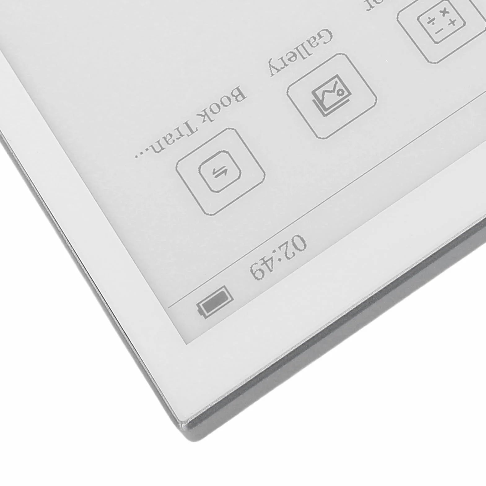 Focket Ebook Reader 5.76 Cala E Screen Regulowane światło 1 GB RAM 32 GB ROM Portable Ereader Urządzenie z Rozszerzalnym Miejscem dla Audiobooków dla Dzieci Dorosłych Seniorów (GREY)