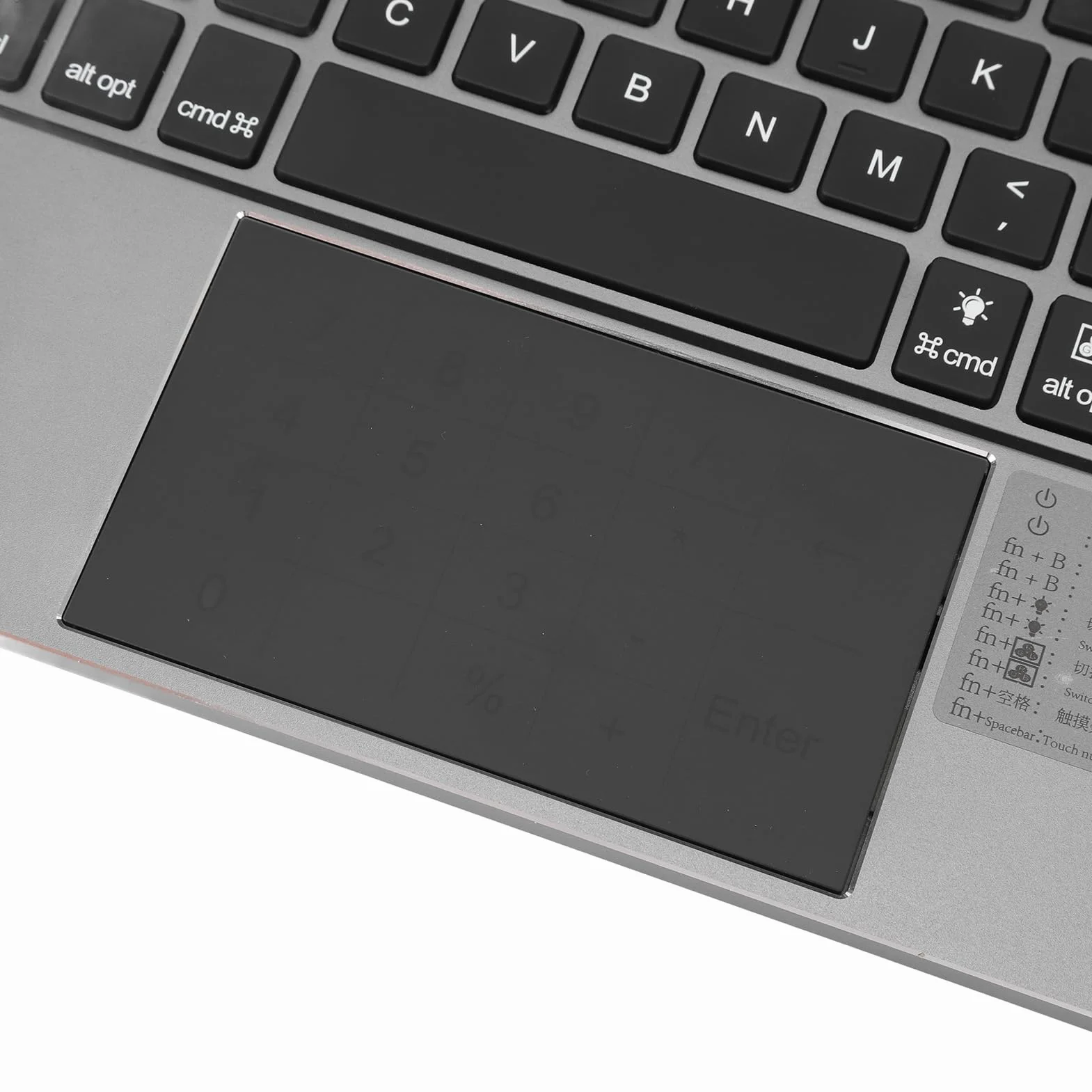 Magnetyczne Etui na klawiaturę dla IOS Pad Air 11 Cali 10,9 Cala dla IOS Pad Pro 11 Cali, Bezprzewodowe Etui na klawiaturę Bluetooth z Gładzikiem Multi Touch, Klawisze Skrótów