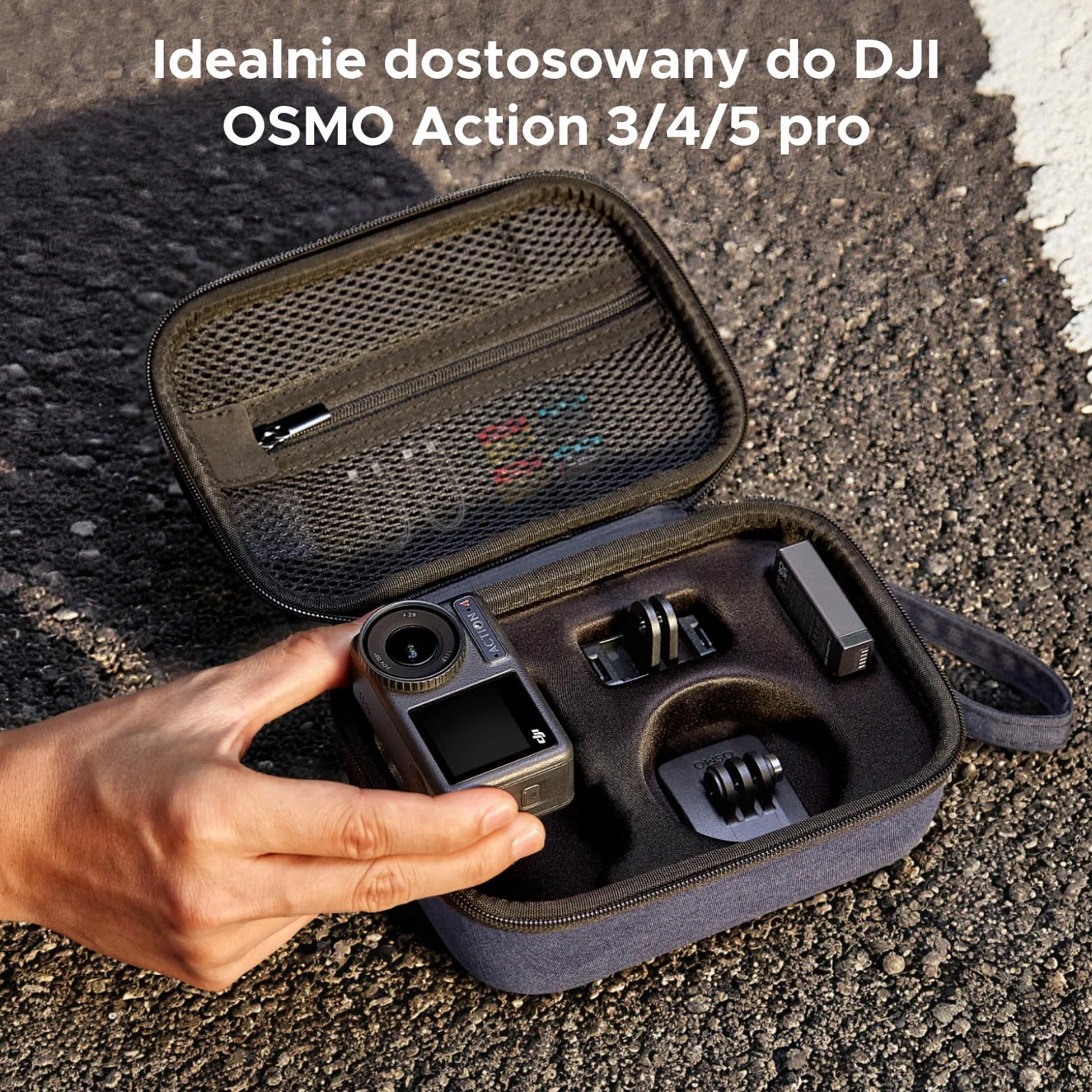 Pokrowiec ochronny UGREEN do DJI OSMO Action 5 Pro/4/3 czarny
