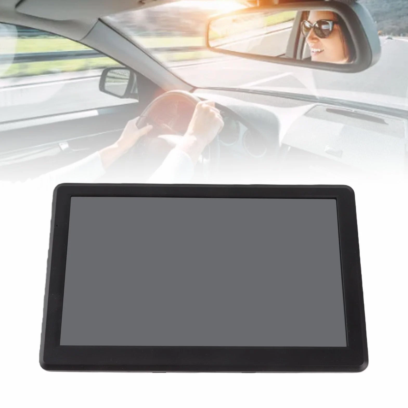 Keenso Ekran dotykowy GPS nawigacja GPS urządzenie map międzynarodowe 128 m 8 GB FM z dożywotnią aktualizacją mapy do samochodów, ciężarówek (7")